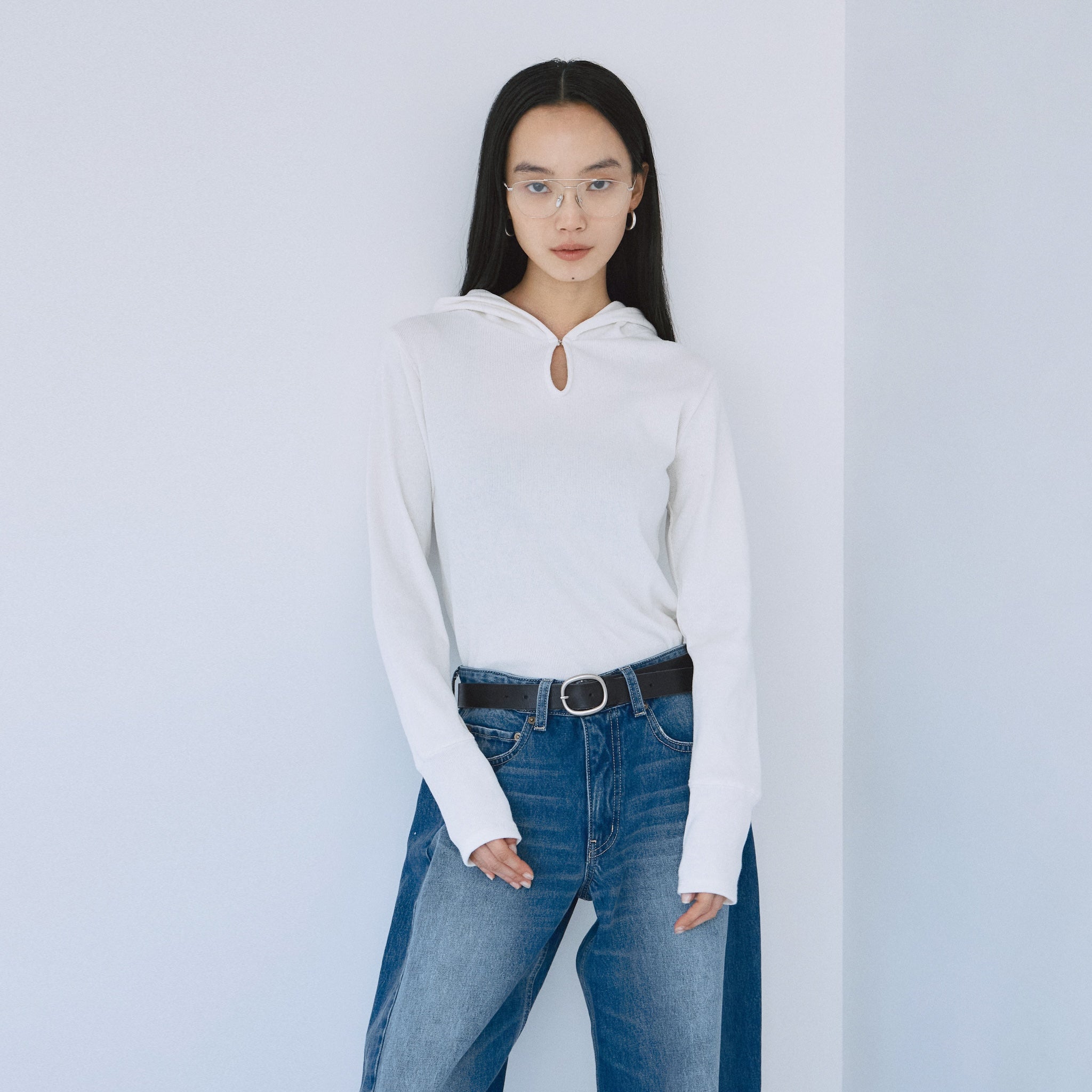 C/L Fluffy Teardropフーディー