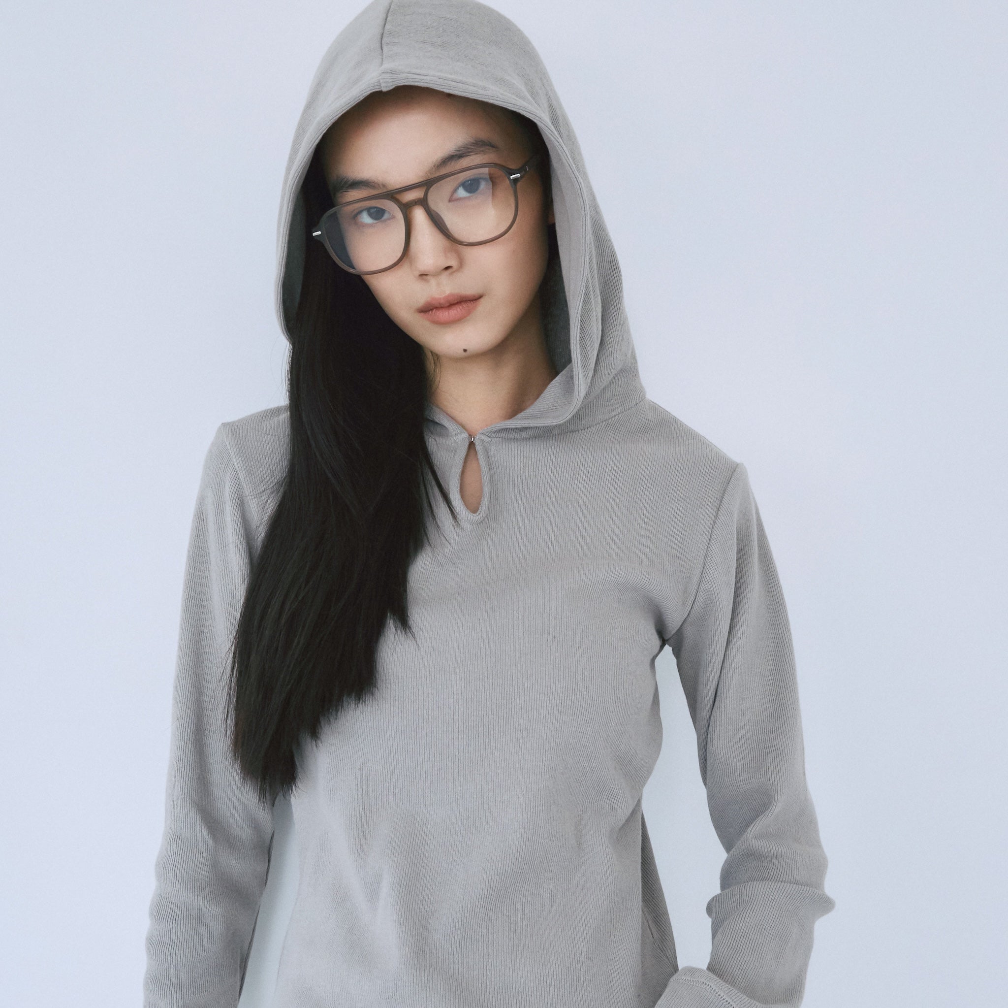 C/L Fluffy Teardrop Hoodie
