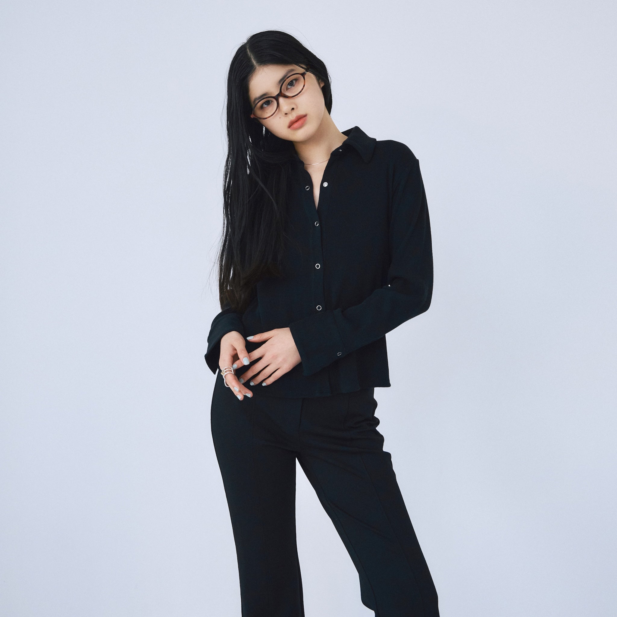 C/L Fluffy Basicシャツ