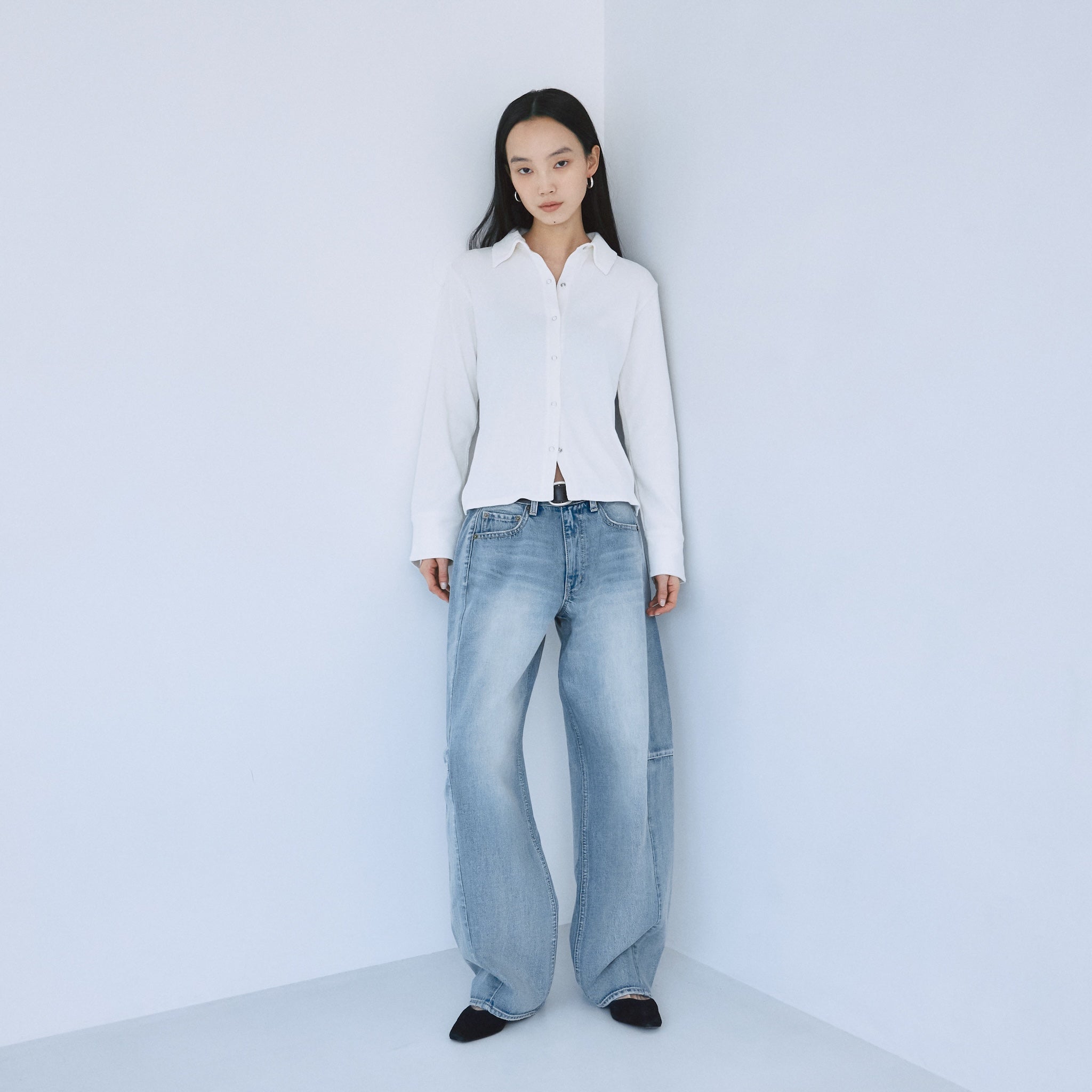 C/L Fluffy Basicシャツ