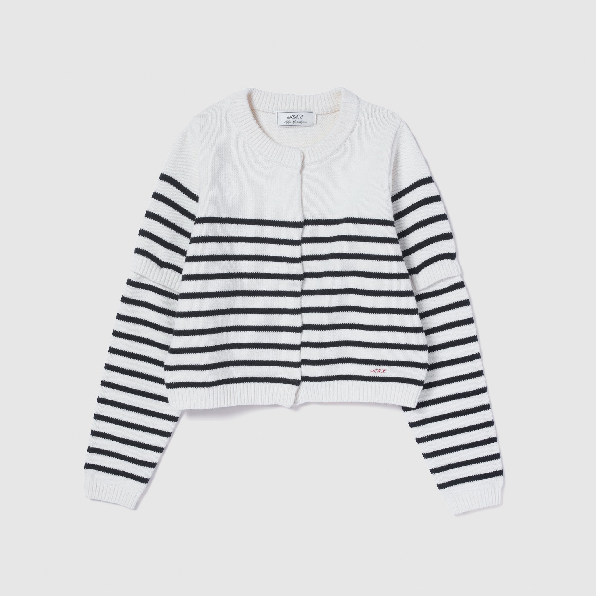 2-way sleeve knit cardigan