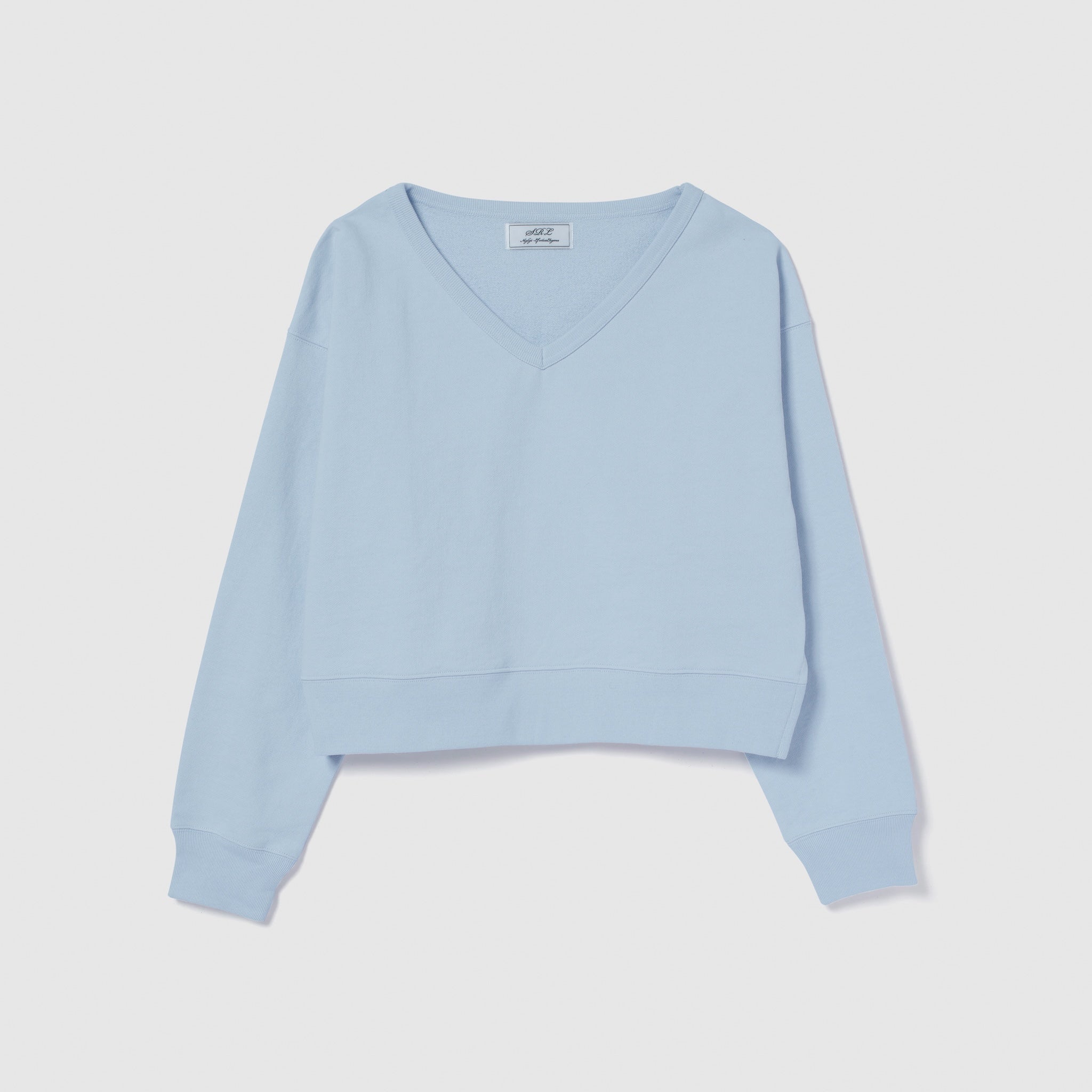 Heavy OZ Sweat wide V-neck pullover