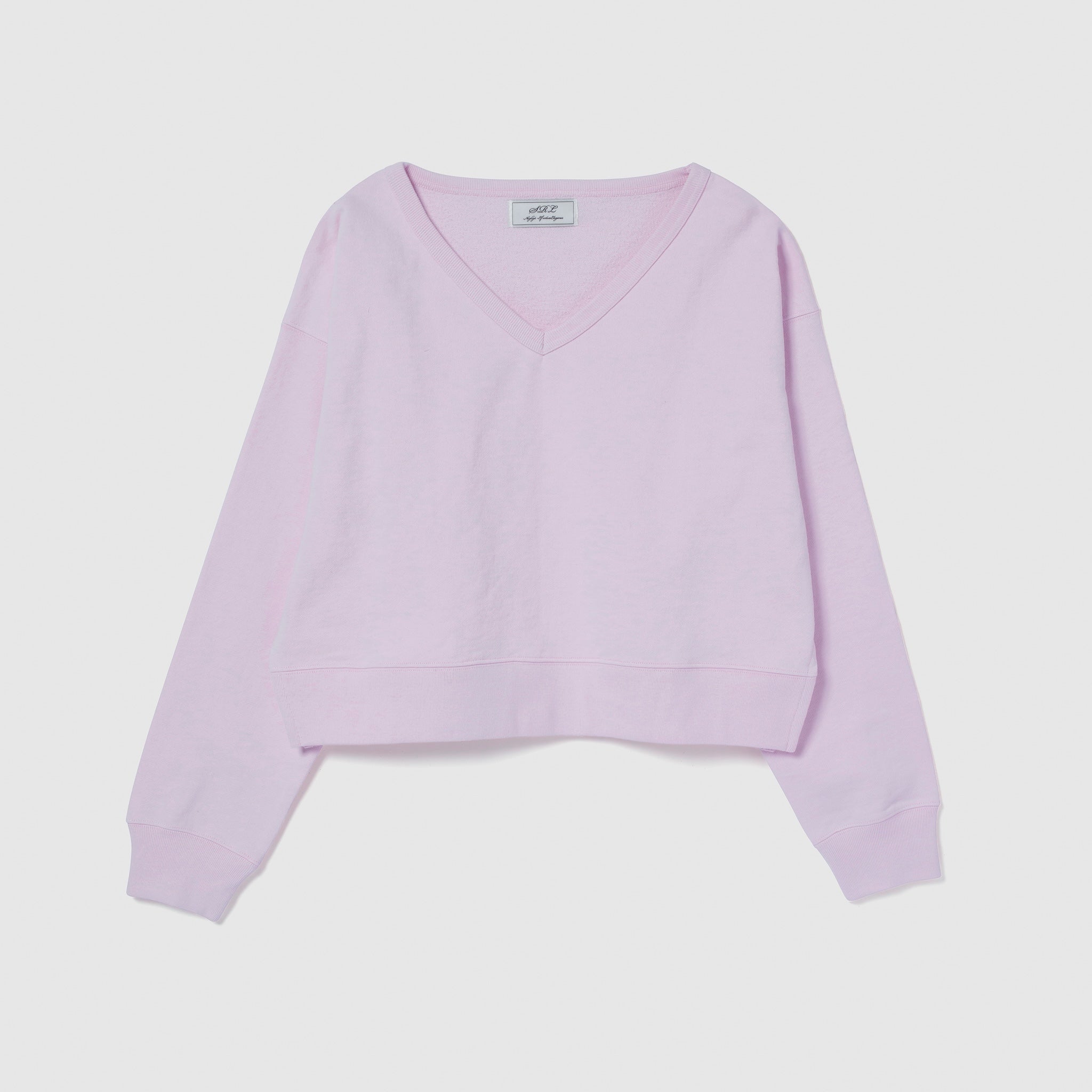 Heavy OZ Sweat wide V-neck pullover