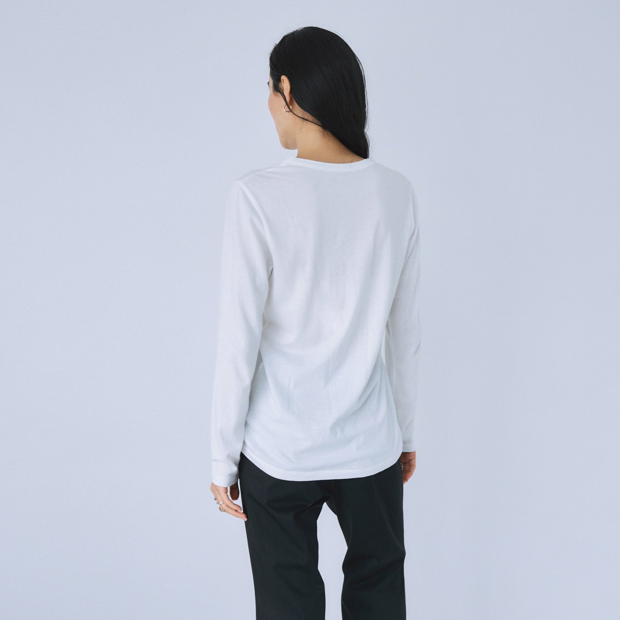 Cotton Modal Basic Long T-shirt