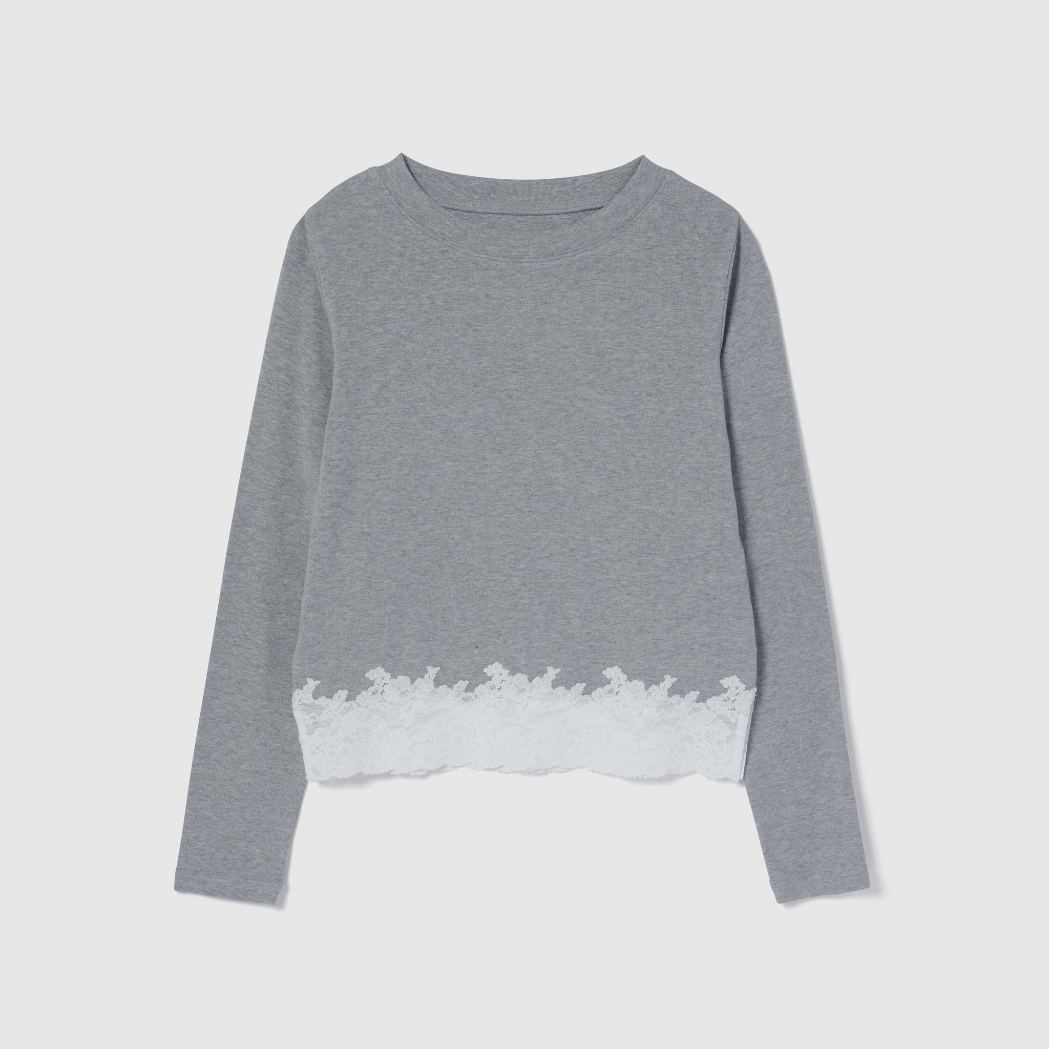 Lace Curve Cutトップス