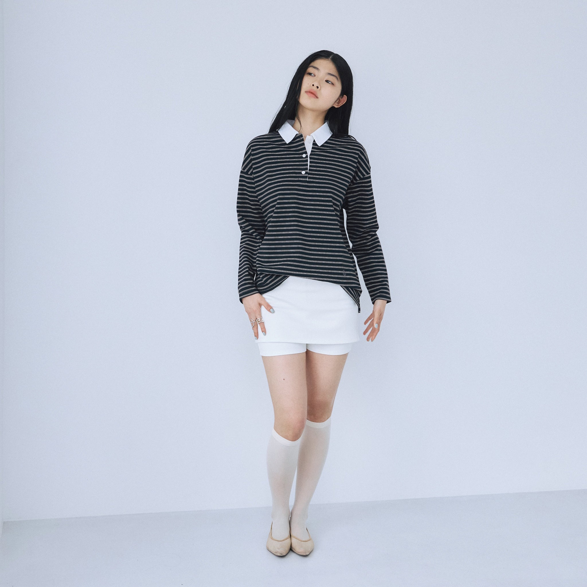 Random Border Rugby Shirt