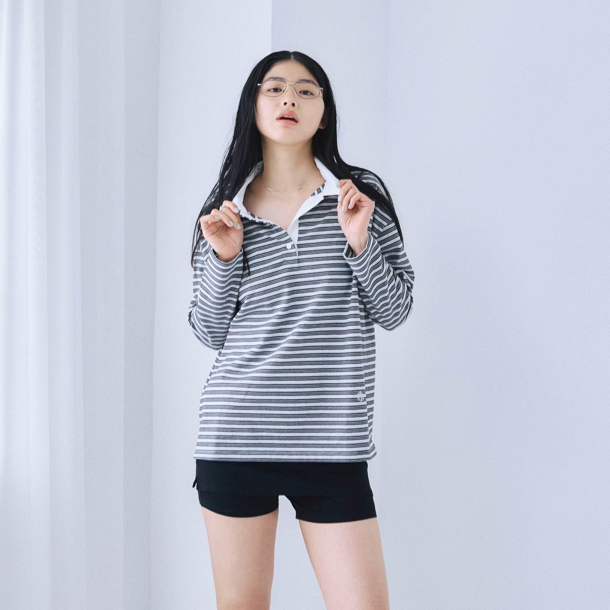 Random Border Rugby Shirt