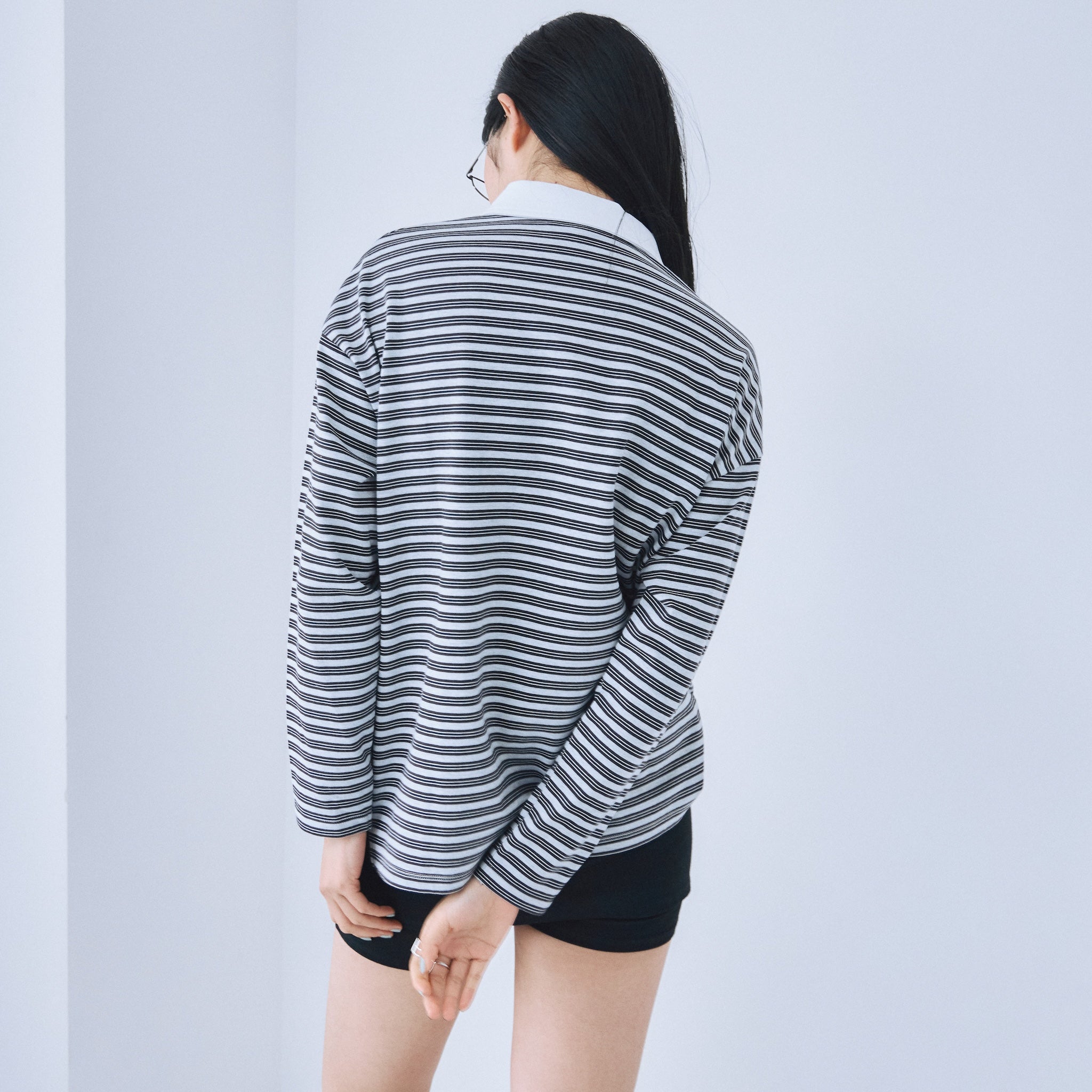 Random Border Rugby Shirt