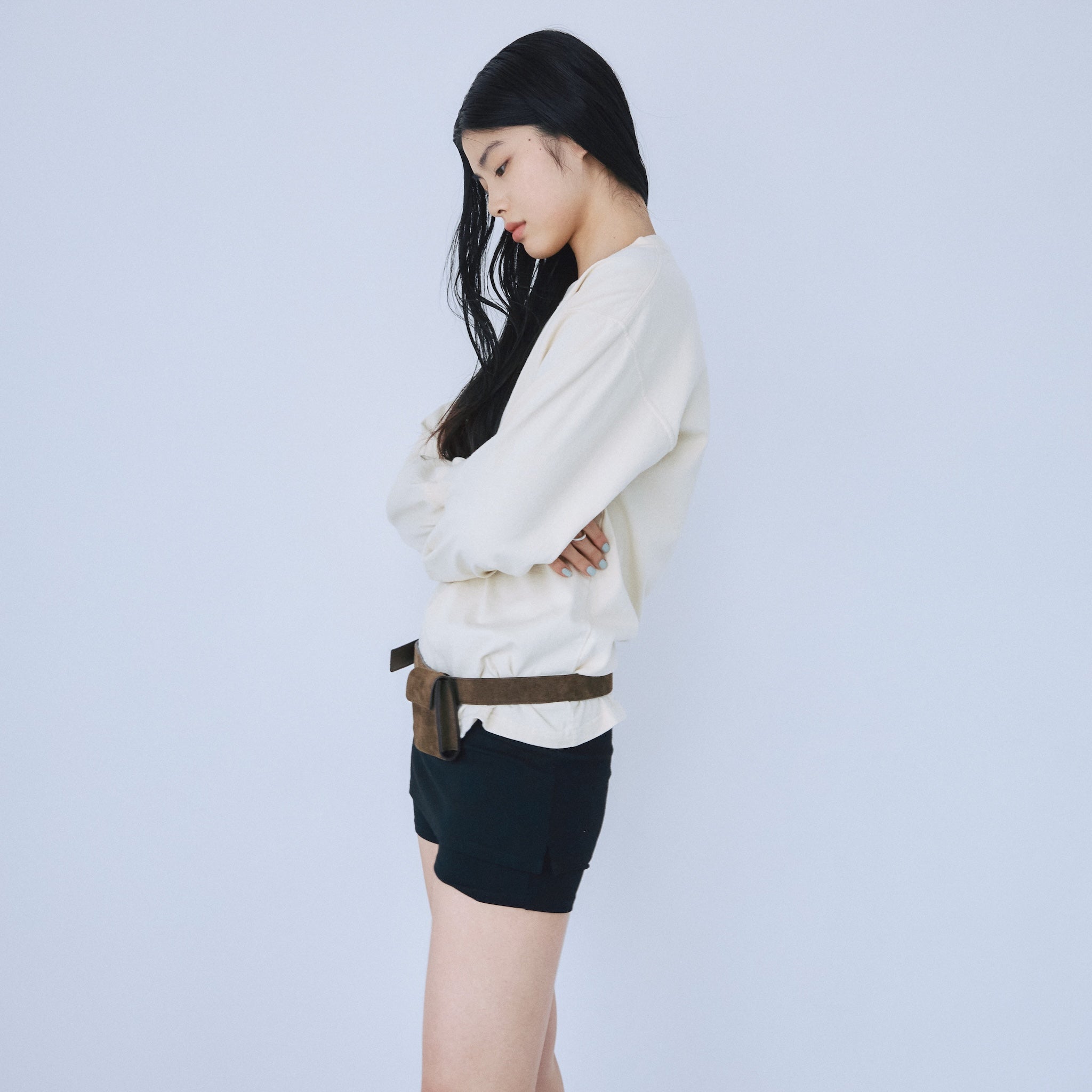 Paris Logo Long Sleeve Tee