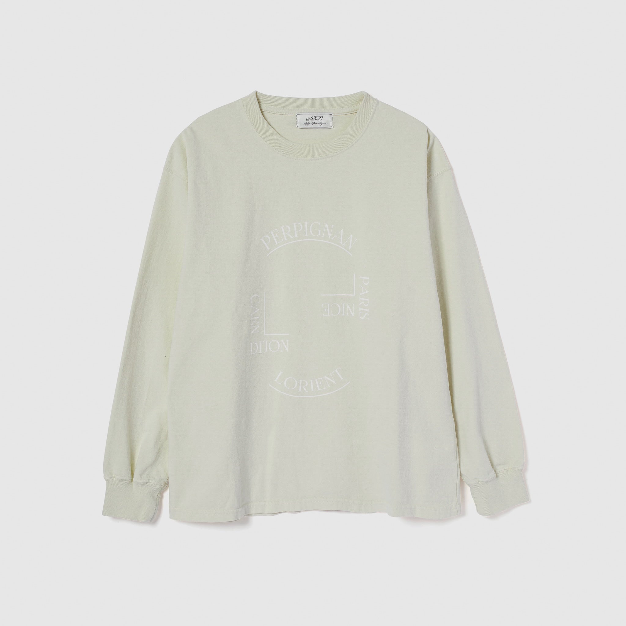 Paris Logo Long Sleeve Tee