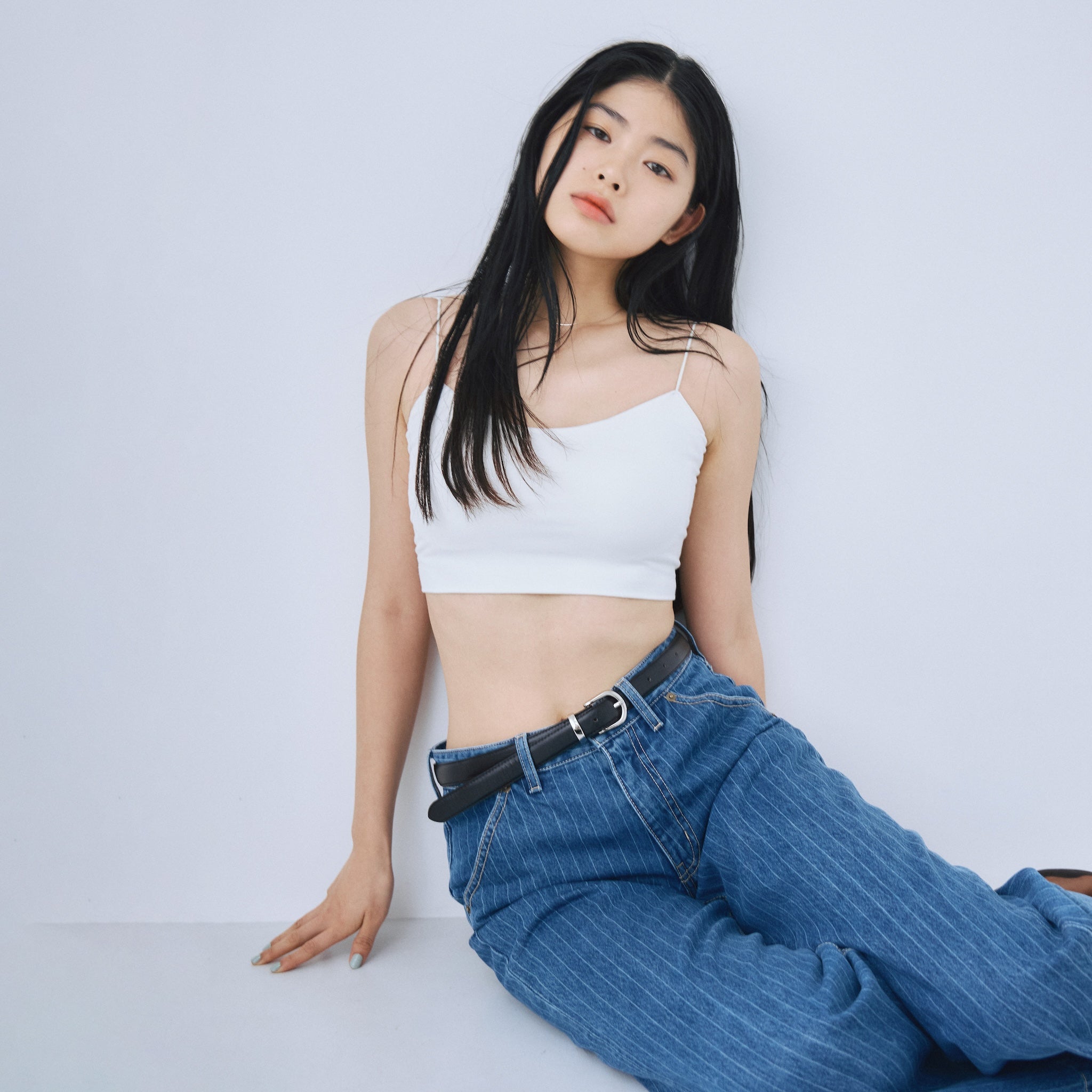 FitパッドマシュマロスパゲッティBRAキャミ