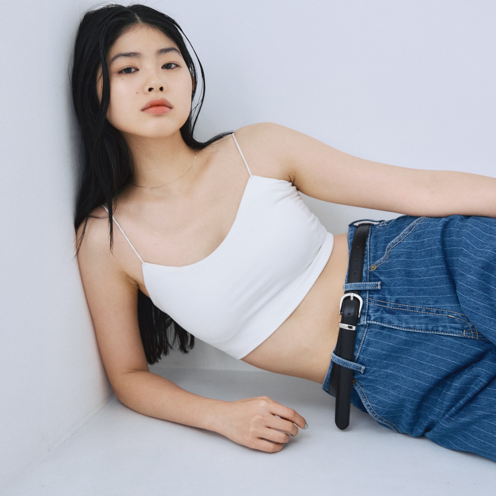 FitパッドマシュマロスパゲッティBRAキャミ