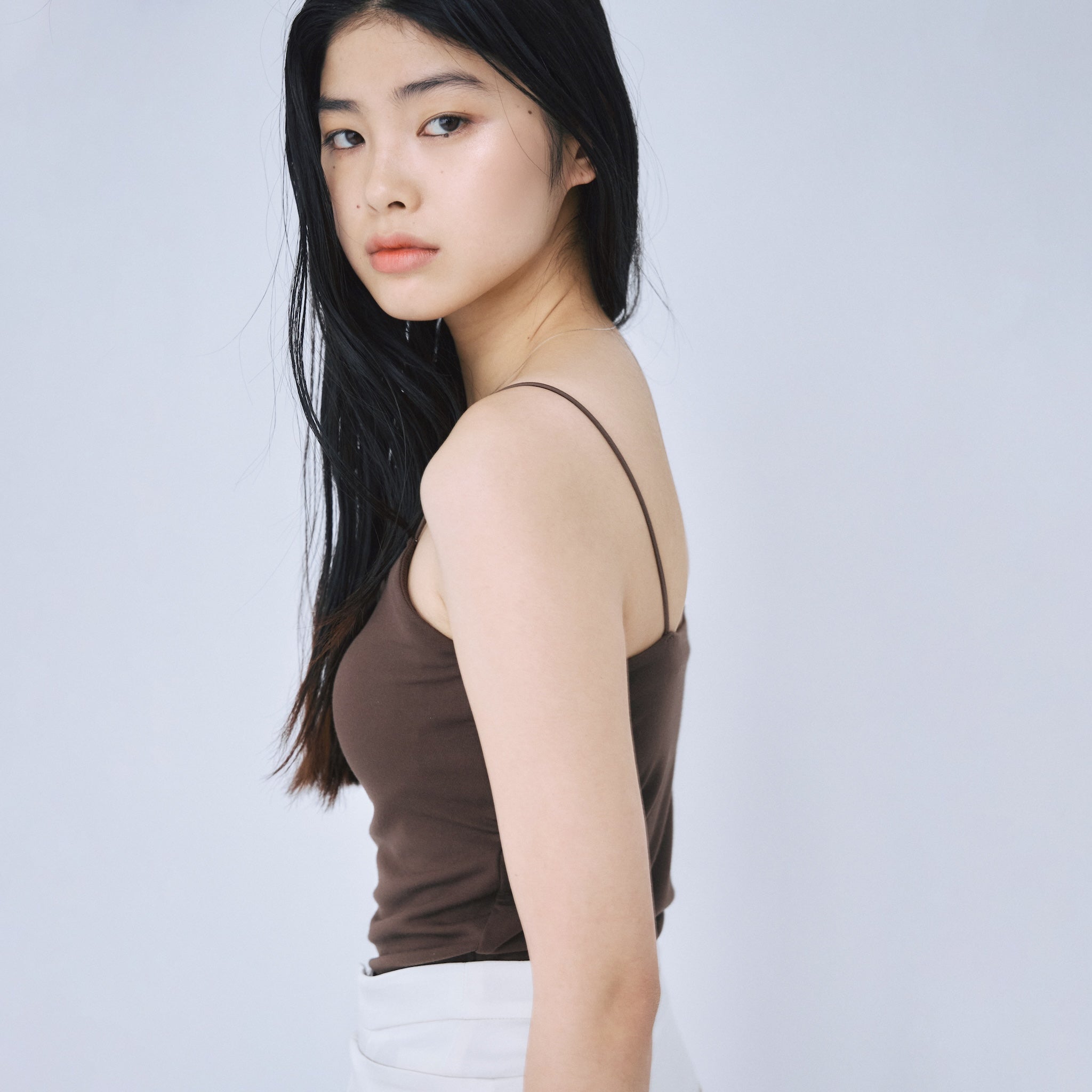 Fitパッドマシュマロスパゲッティキャミソール