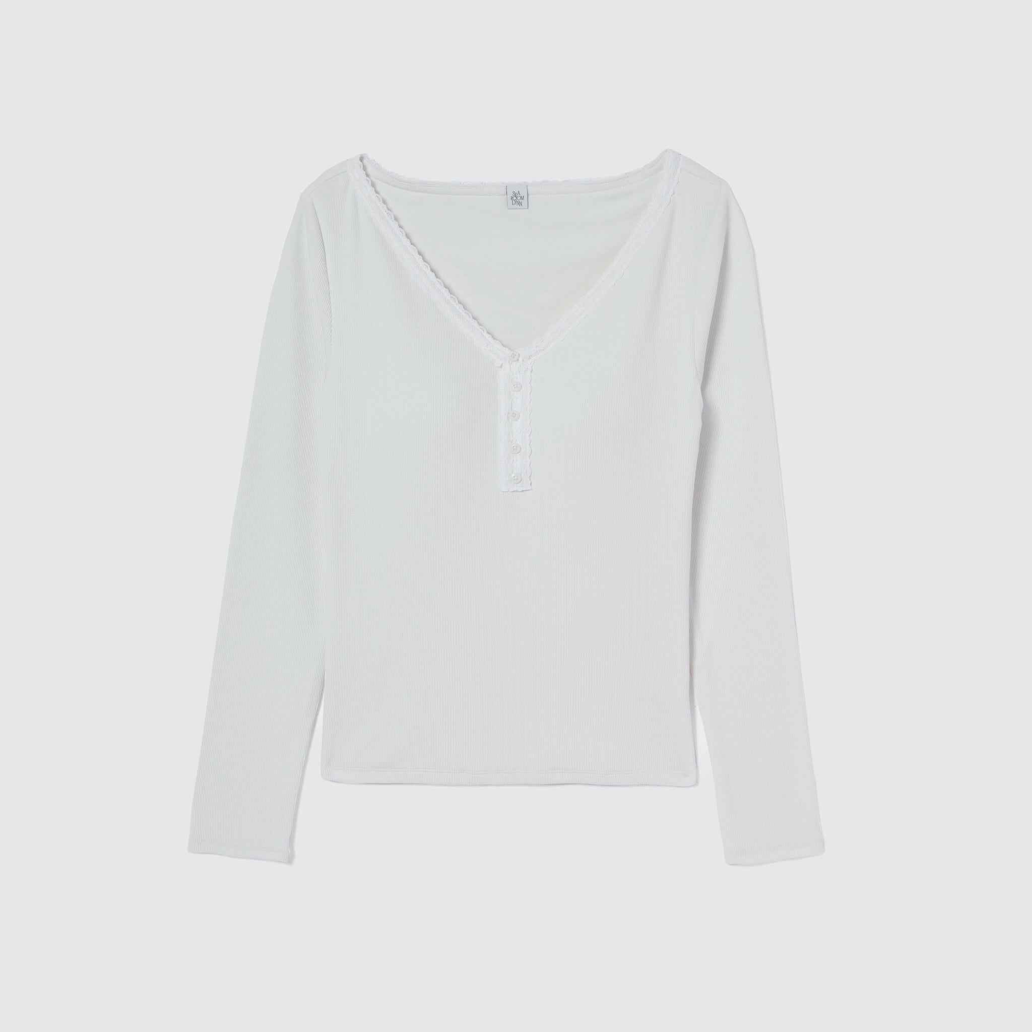 Fit Pad Marshmallow Soft Rib Long Sleeve