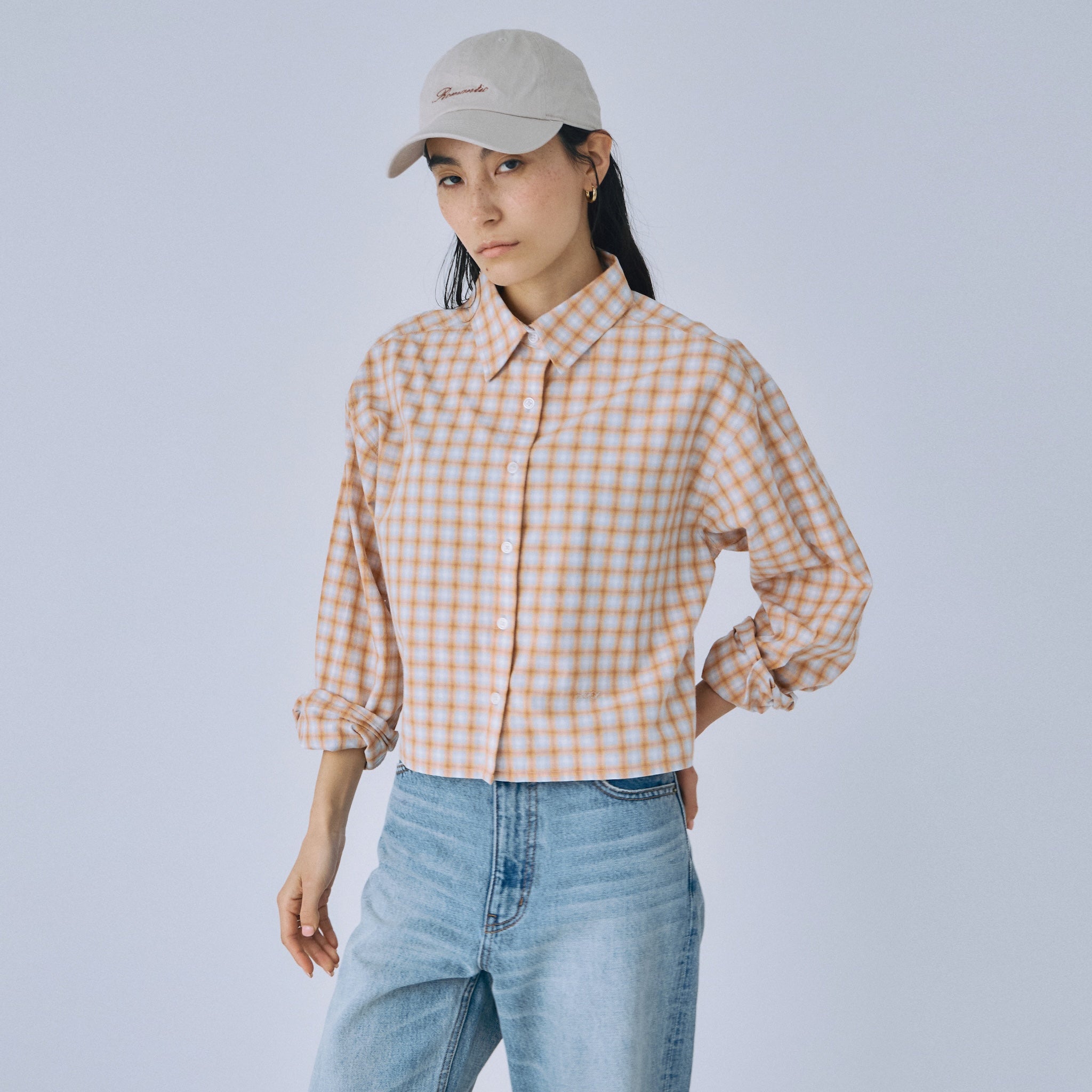 Cotton Wash Basicショートシャツ