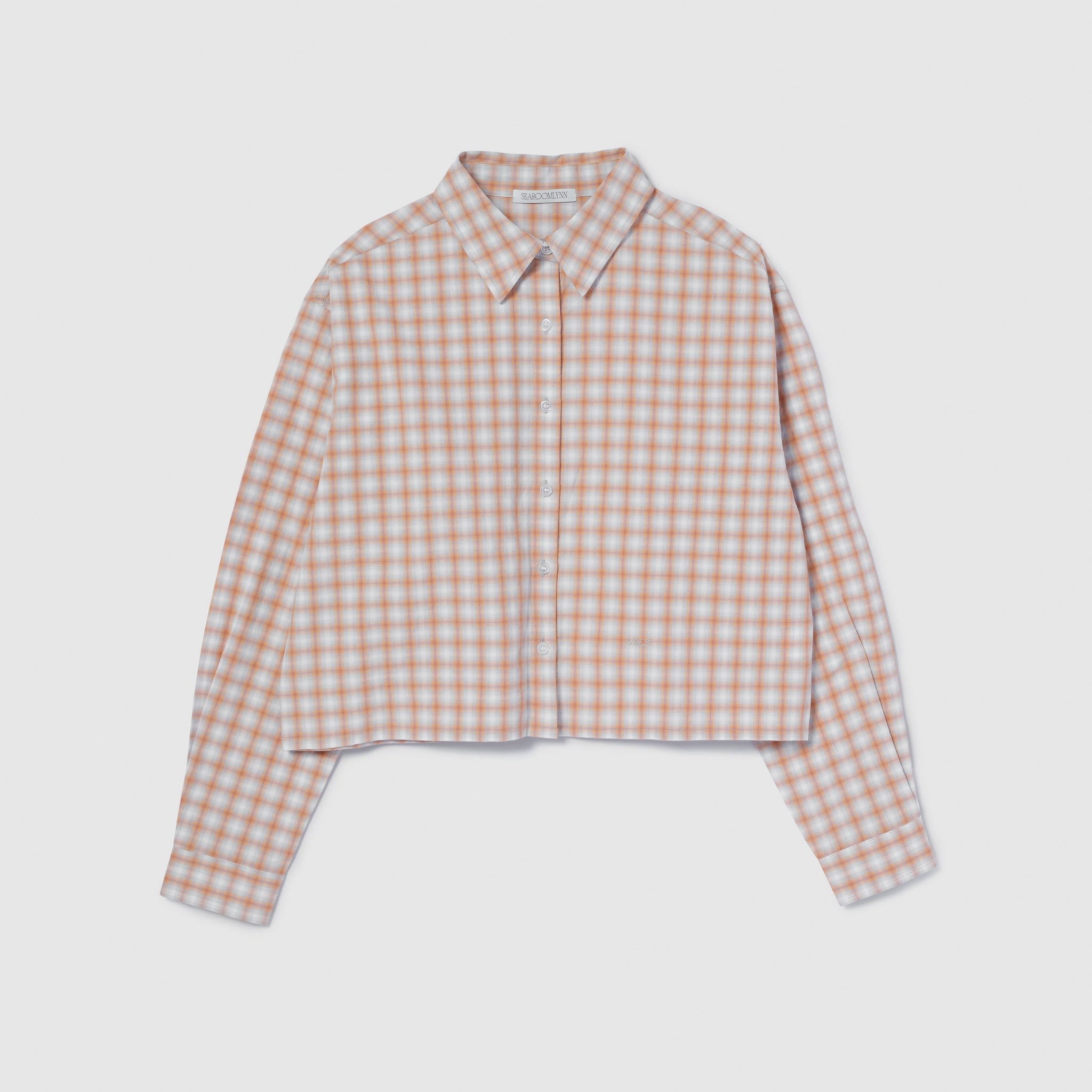 Cotton Wash Basic Short Shirt