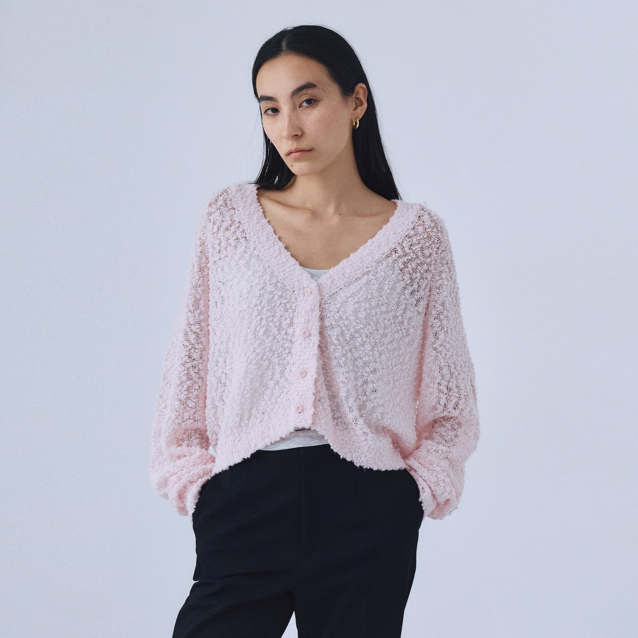 シアースラブルーズカーディガン