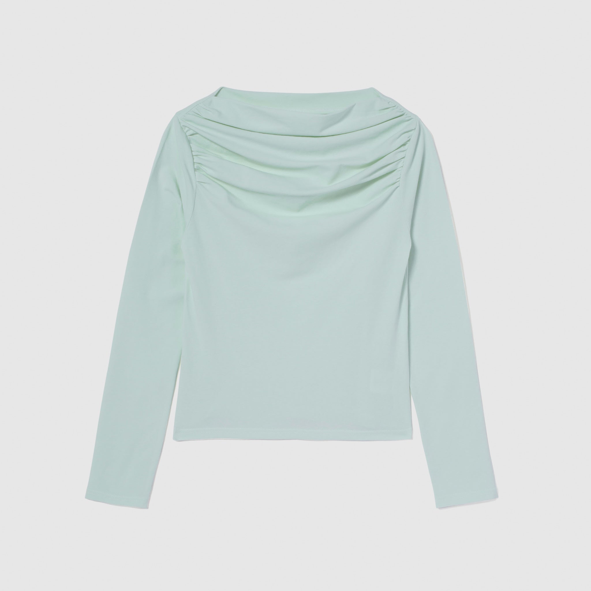 2-way neckline, decollete, long sleeves