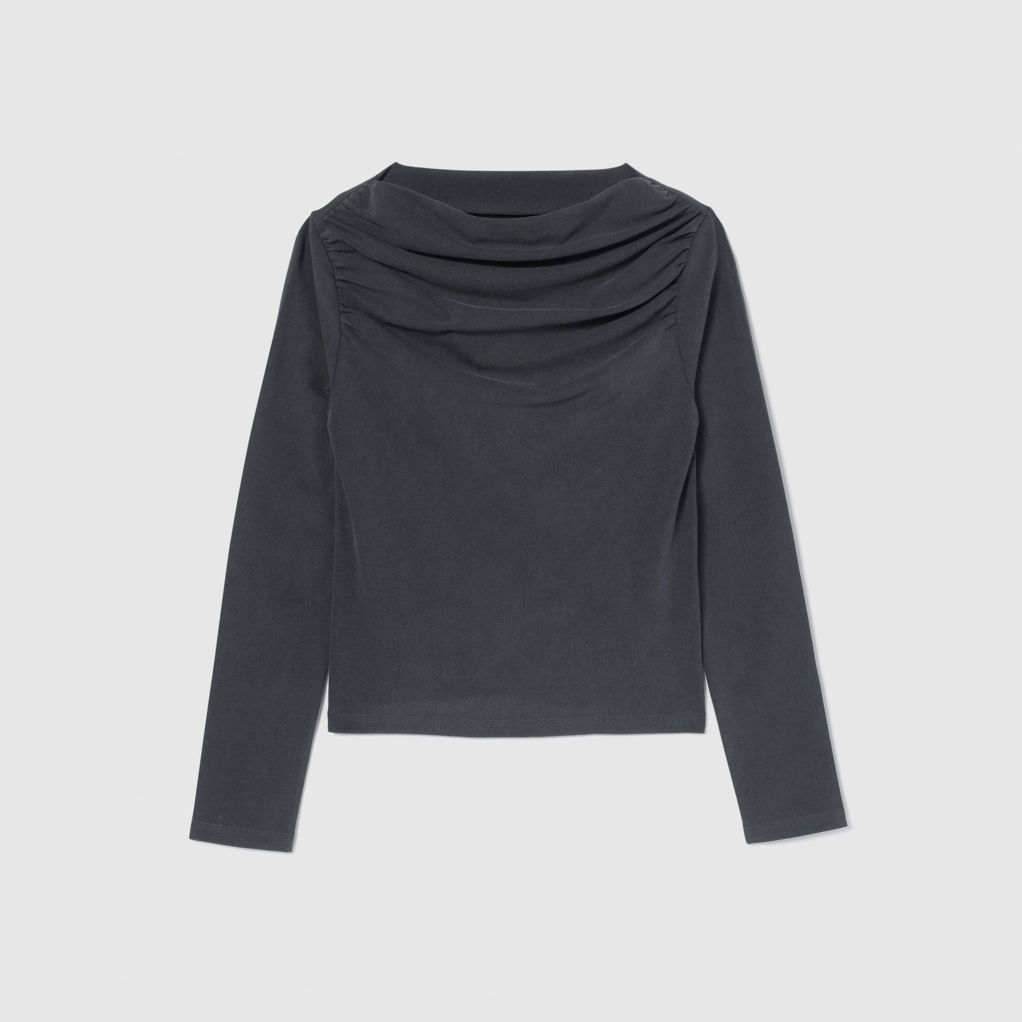 2-way neckline, decollete, long sleeves