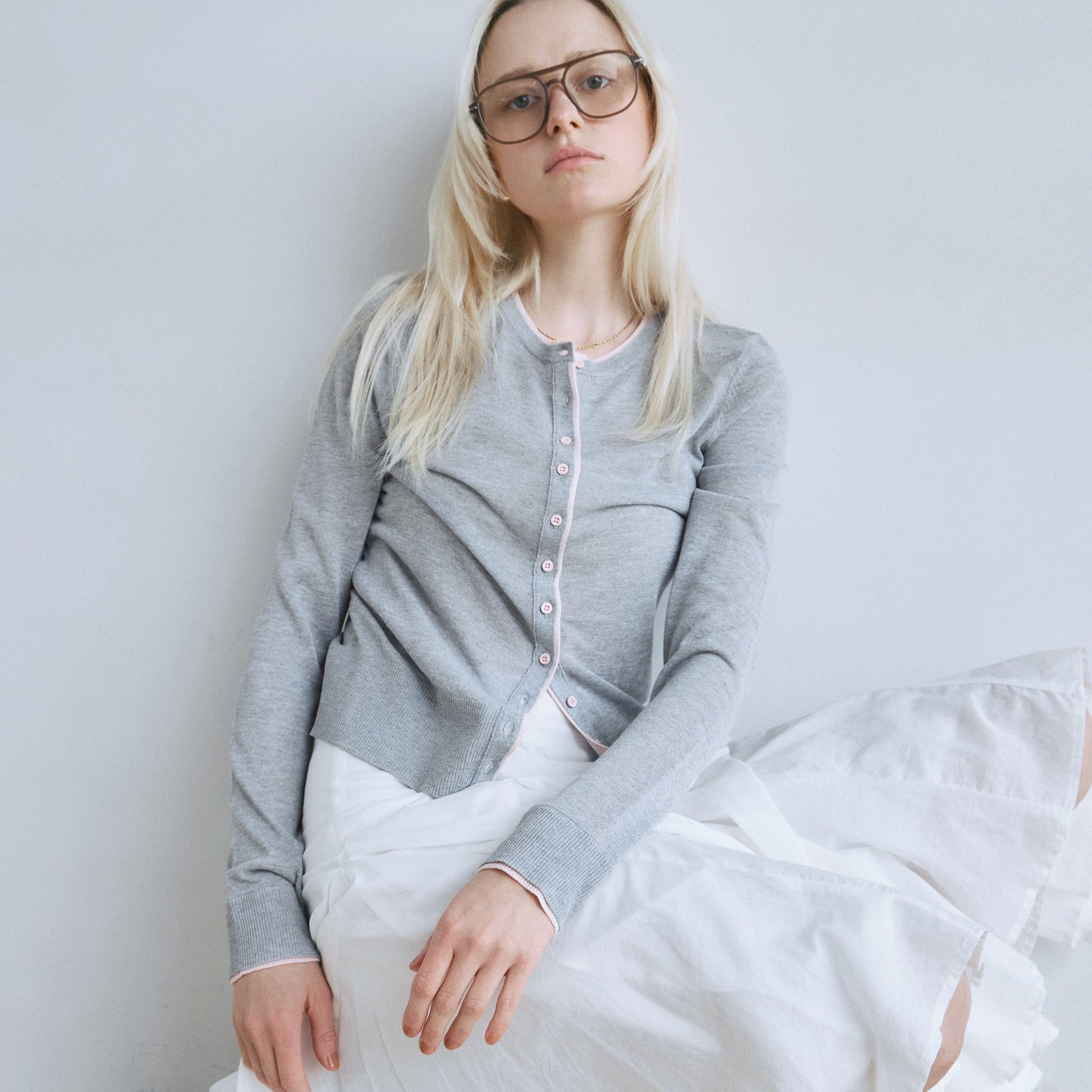 Airy Touch Knit Cardigan