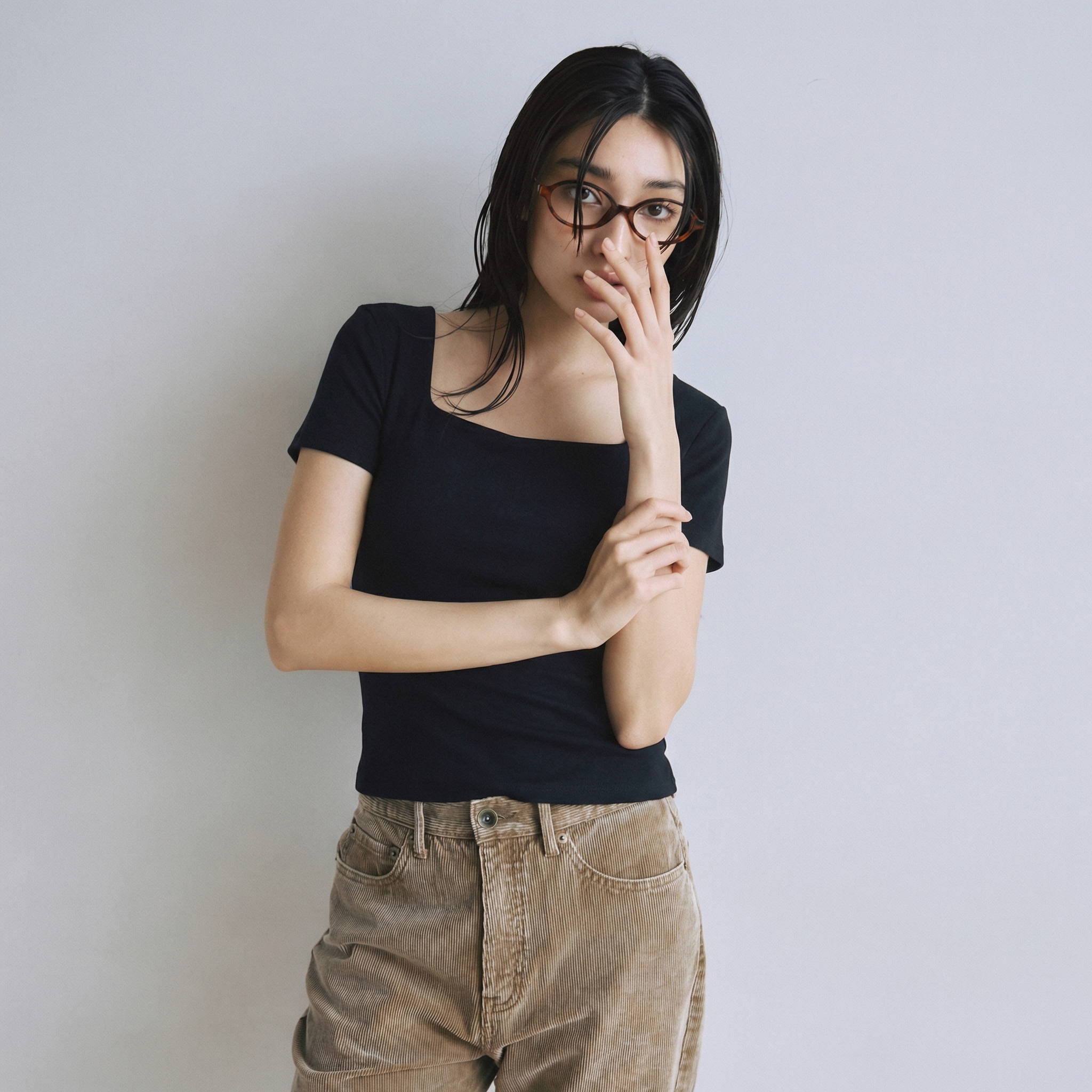 Fit Pad Marshmallow Square Half Sleeve