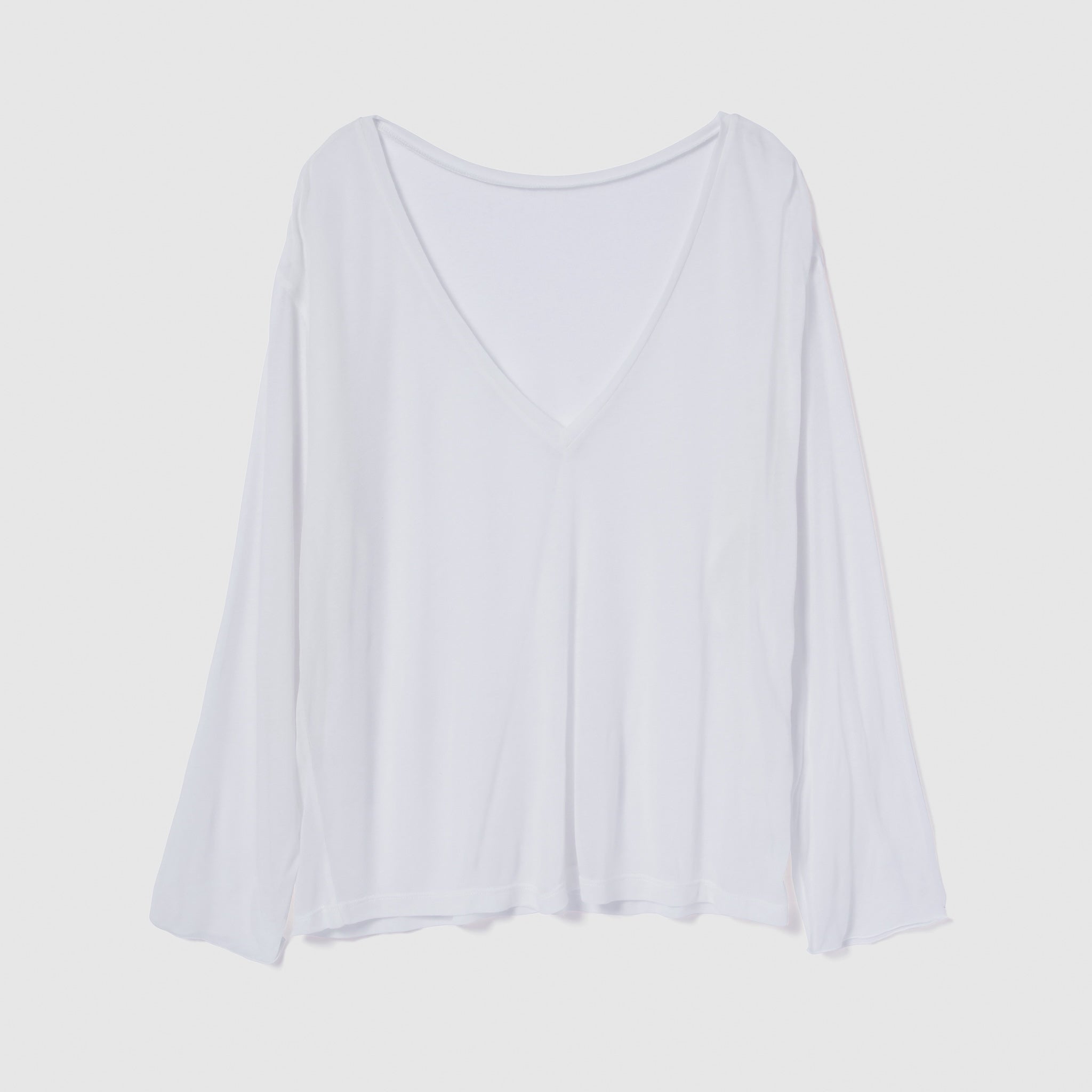 Noble silk loose top