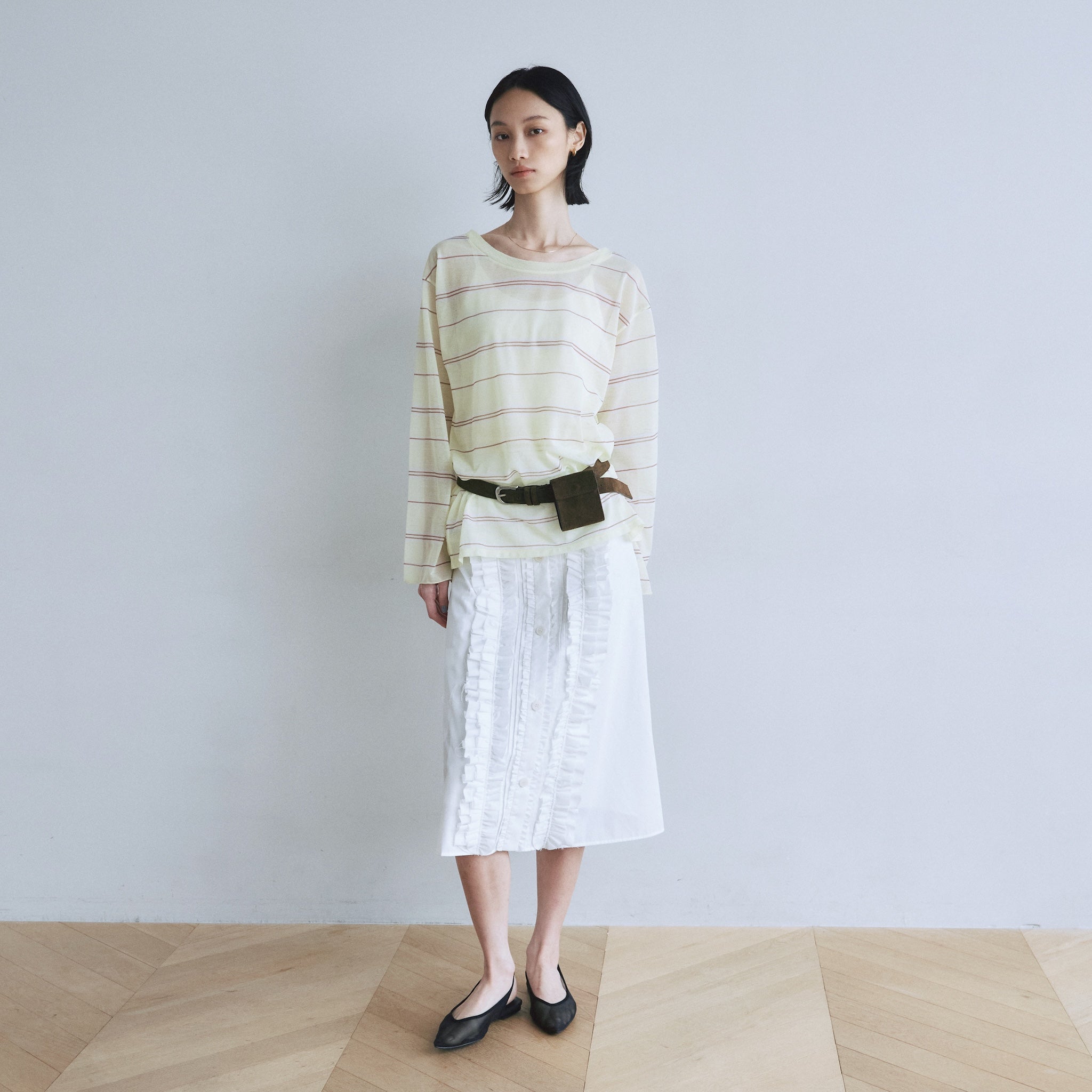 Soft Crispy Sheer Loose Top