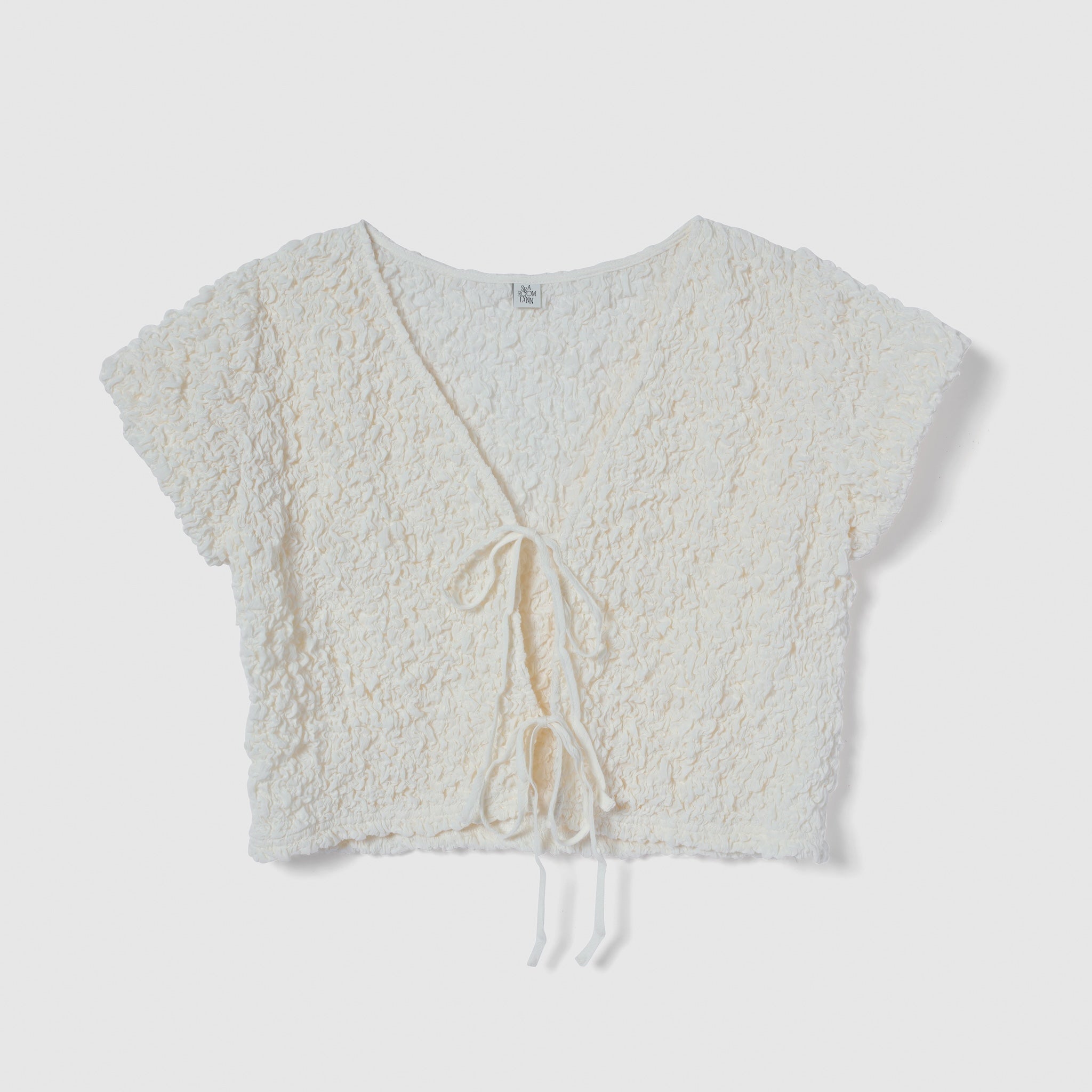 Smocking Ribbon Cardigan