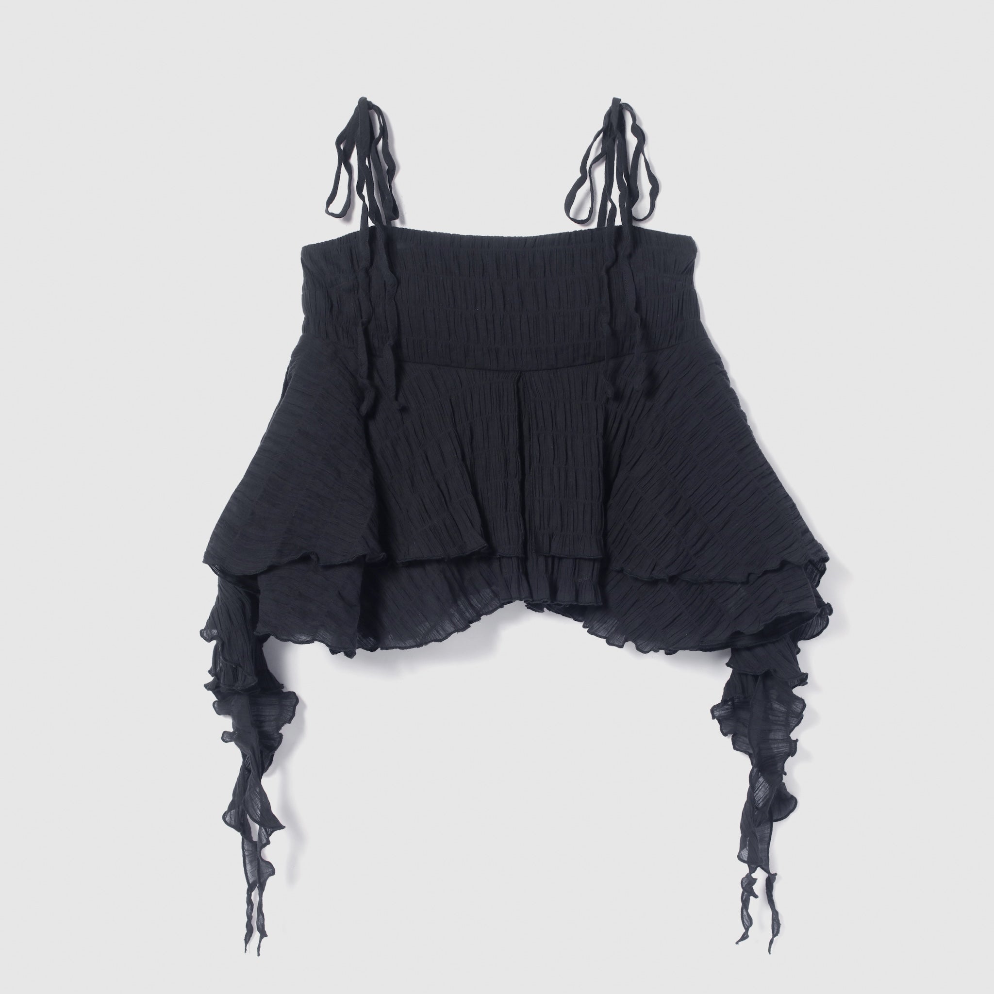 Padded Hang Fin Frill Camisole
