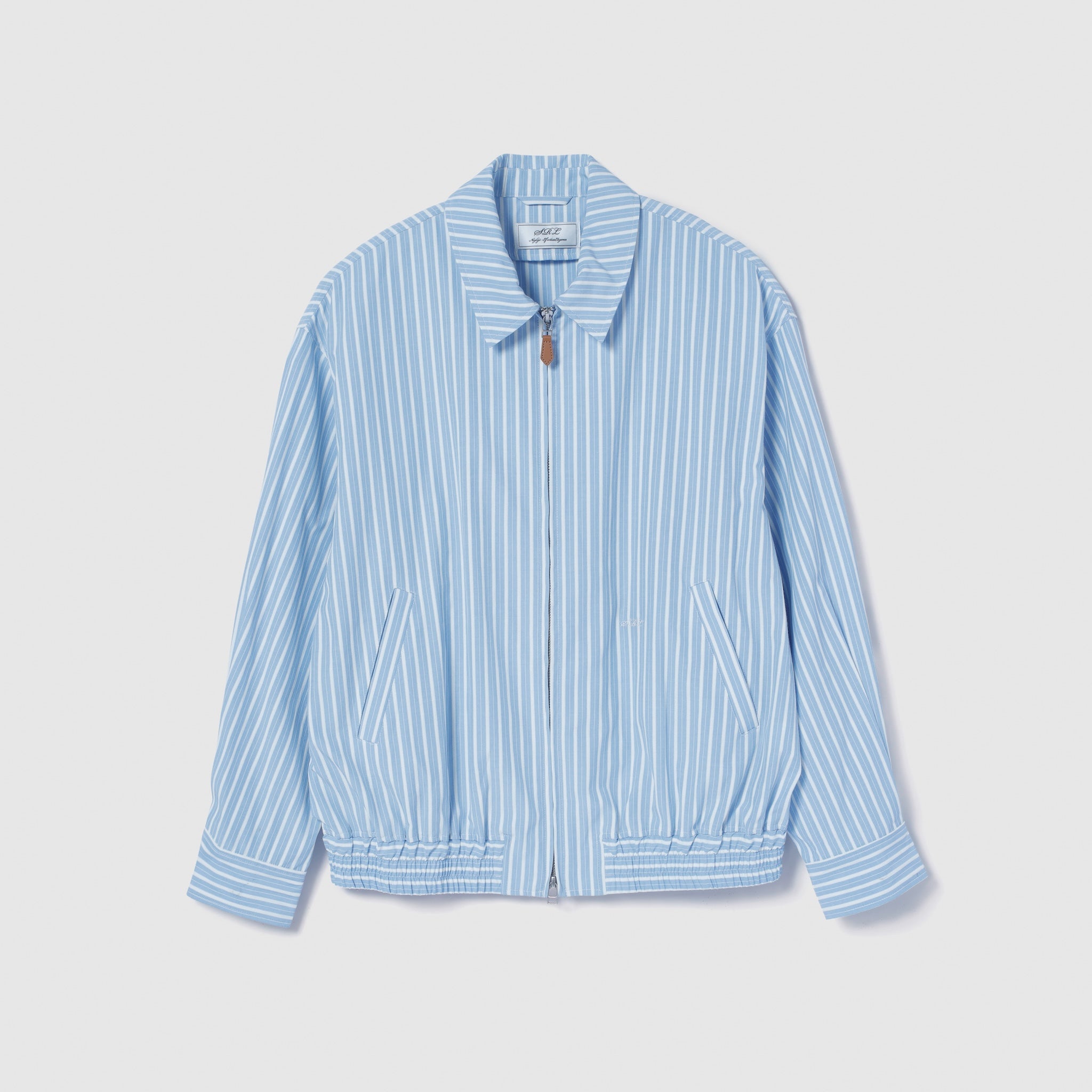 Striped Harrington jacket