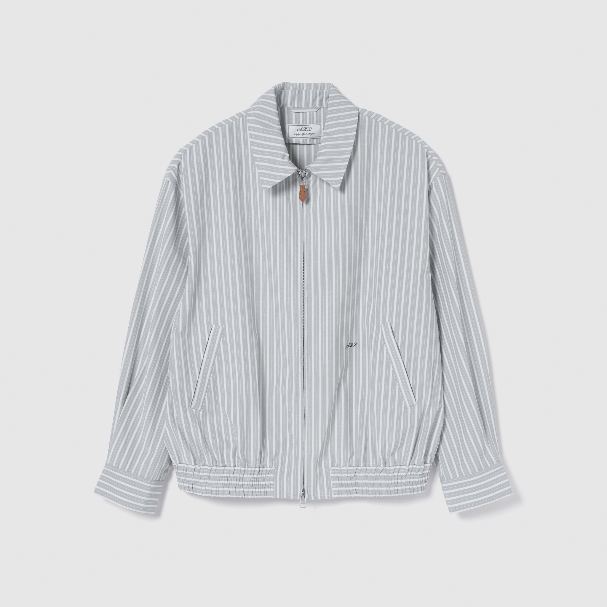 Striped Harrington jacket