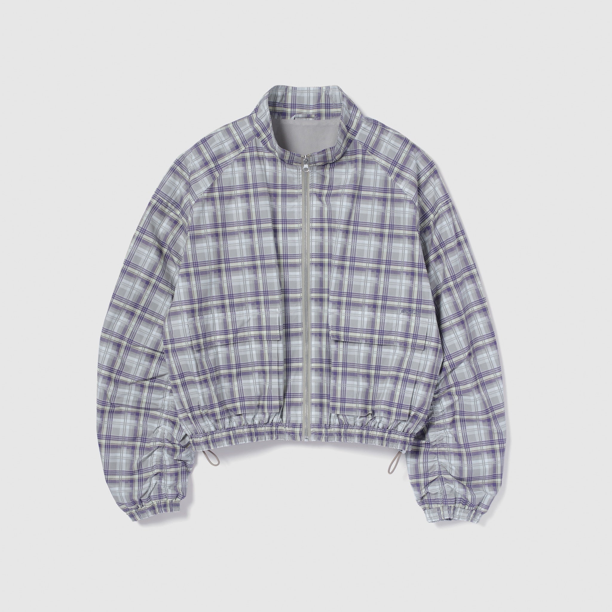 SRL Embroidery zip track jacket