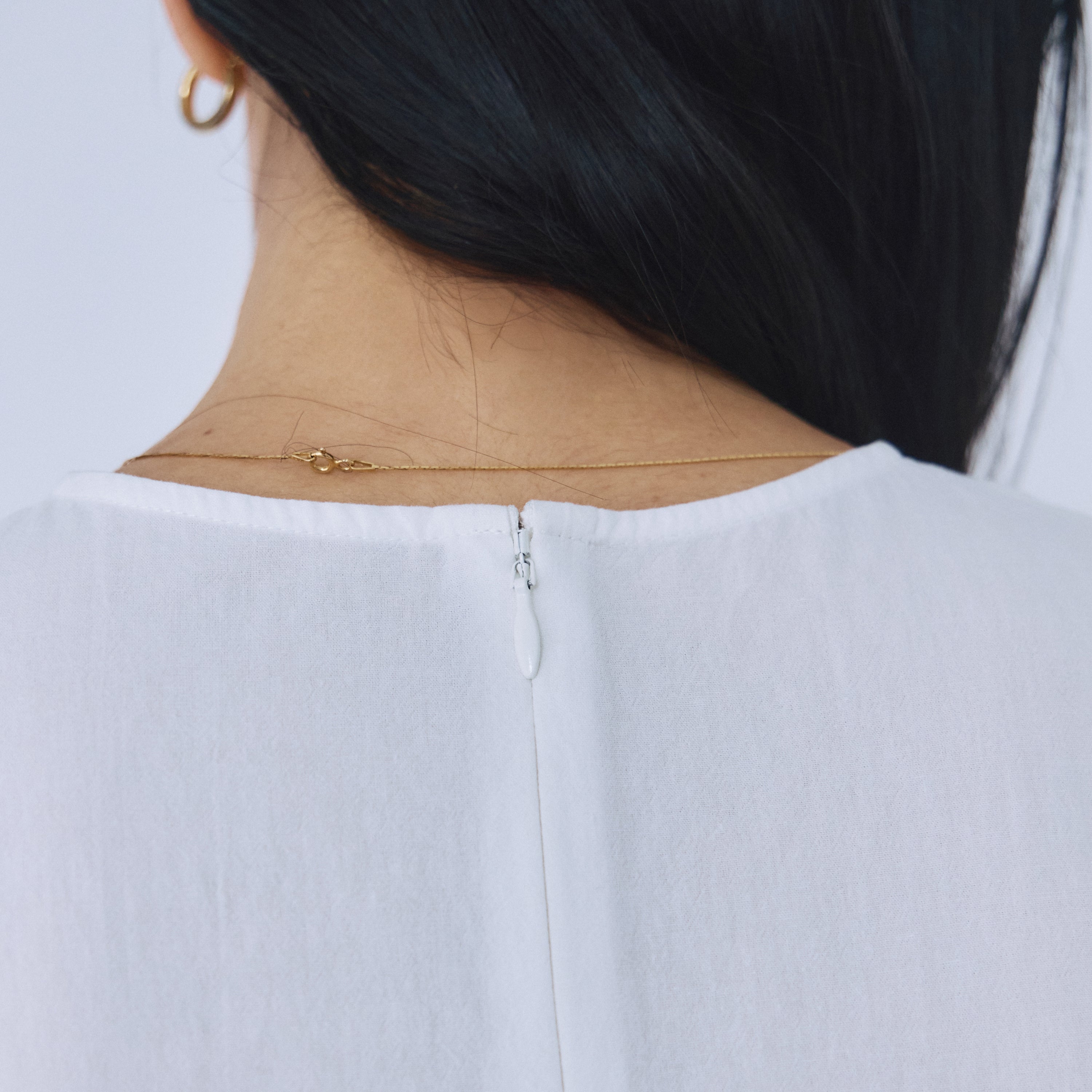 Cotton Wash Balloon Tunic