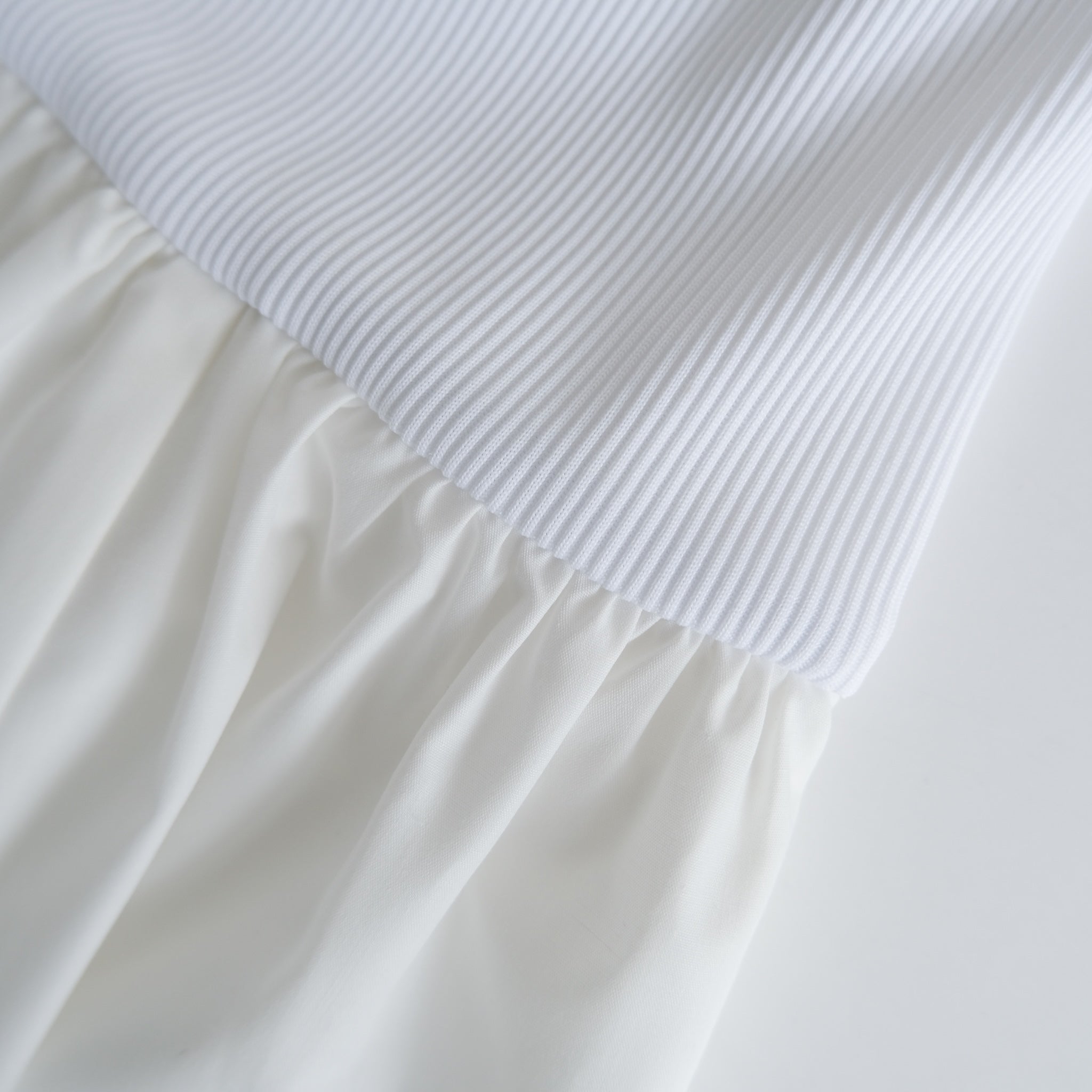 Low-Waist Switching Sleeveless Dress