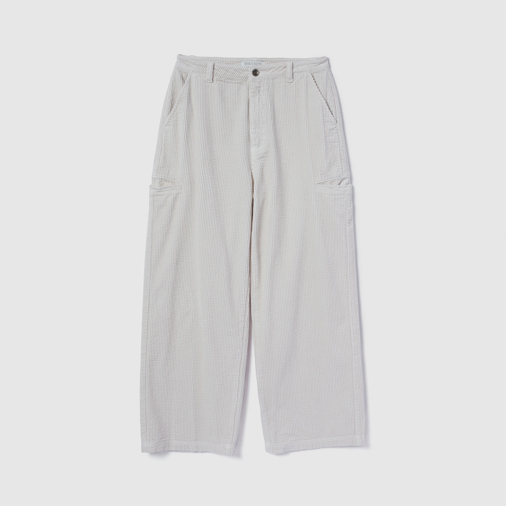 Leg pocket corduroy pants