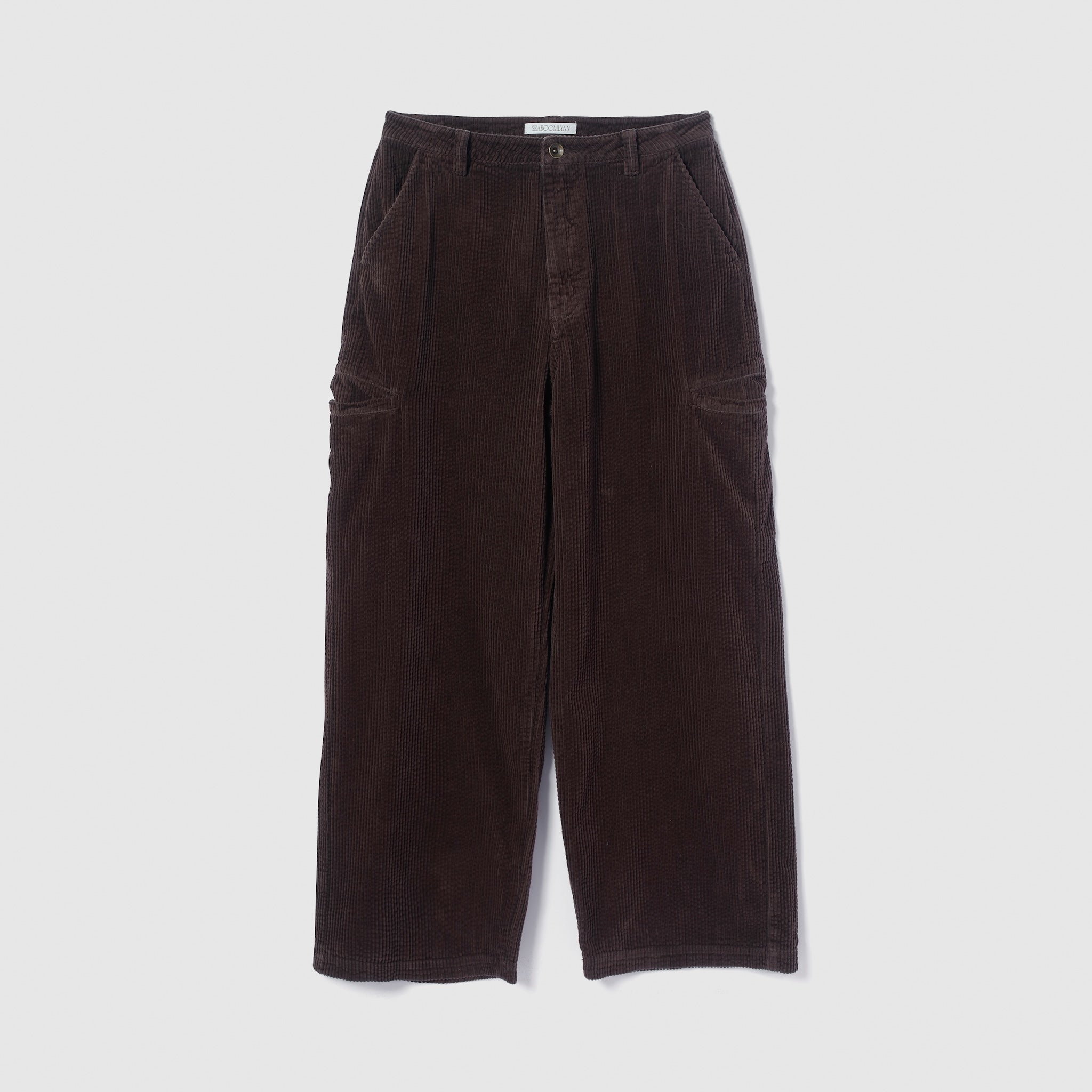 Leg pocket corduroy pants