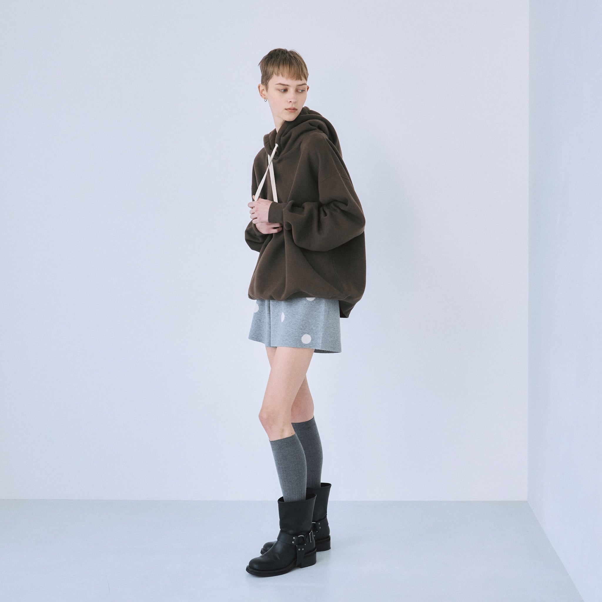 Smooth Jacquard Tuck Shorts