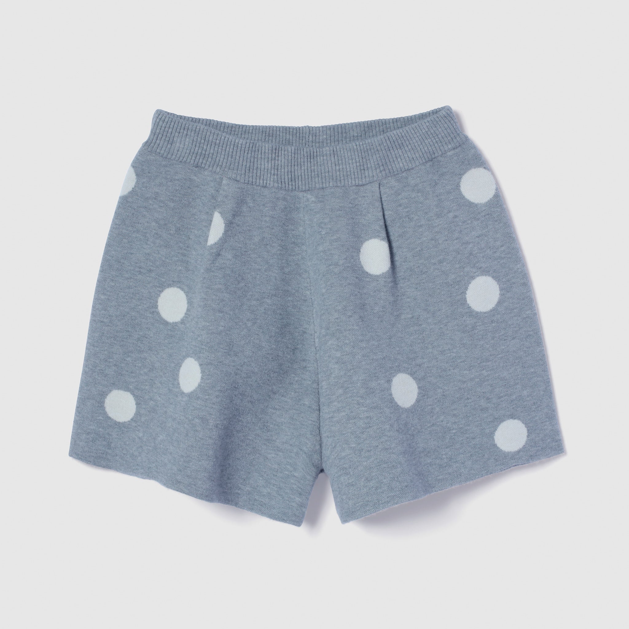 Smooth Jacquard Tuck Shorts