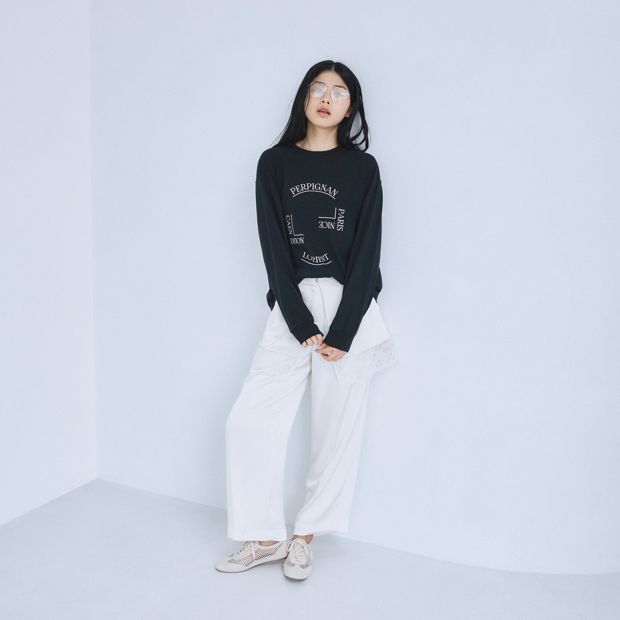 2-way satin wrap pants