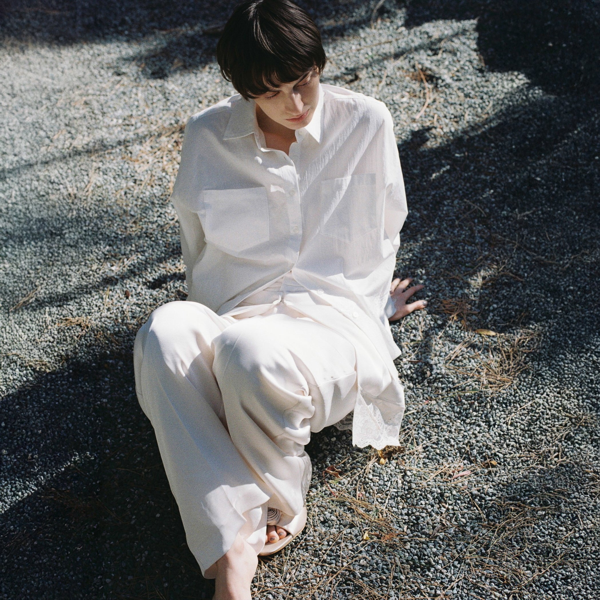 2-way satin wrap pants