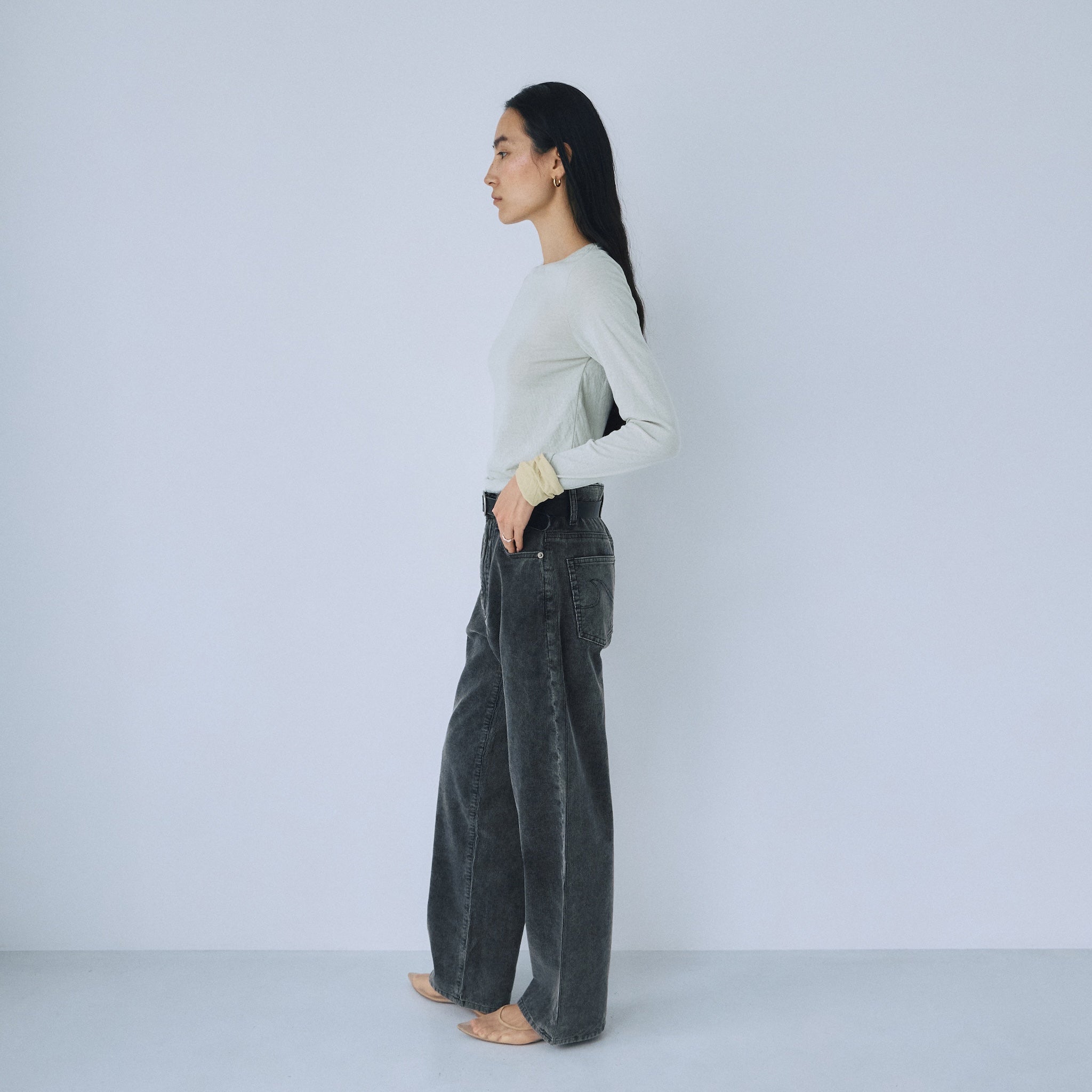 Corduroy Standard Straight Pants