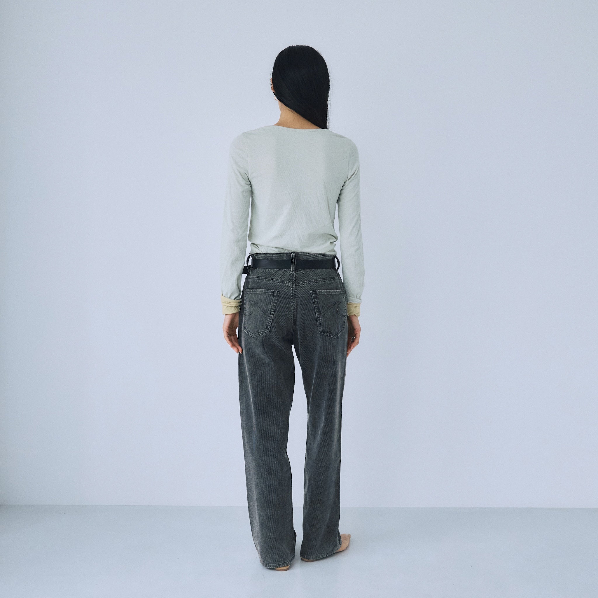 Corduroy Standard Straight Pants