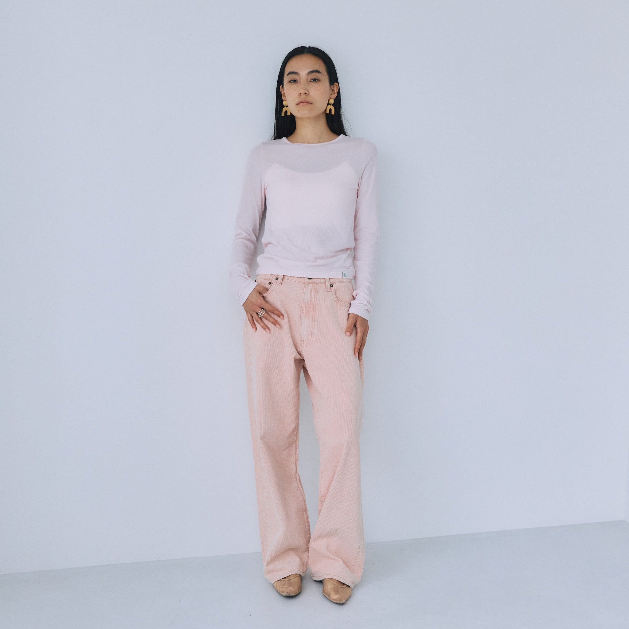 Corduroy Standard Straight Pants