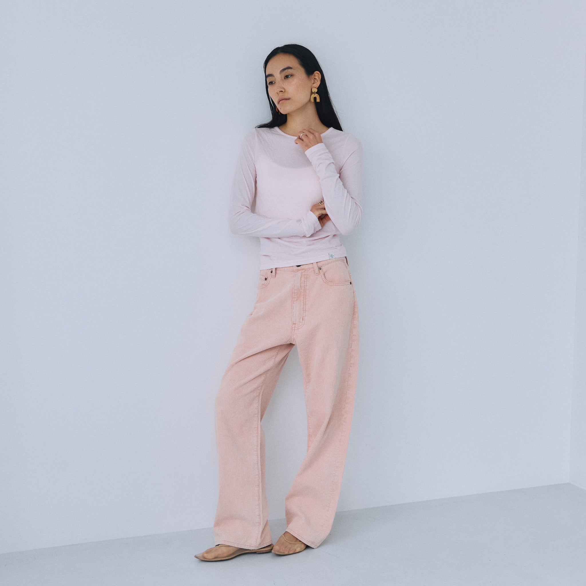 Corduroy Standard Straight Pants