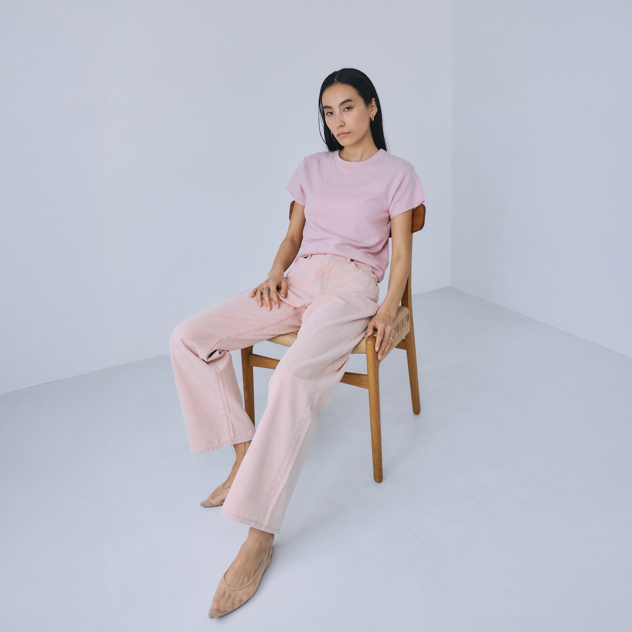 Corduroy Standard Straight Pants