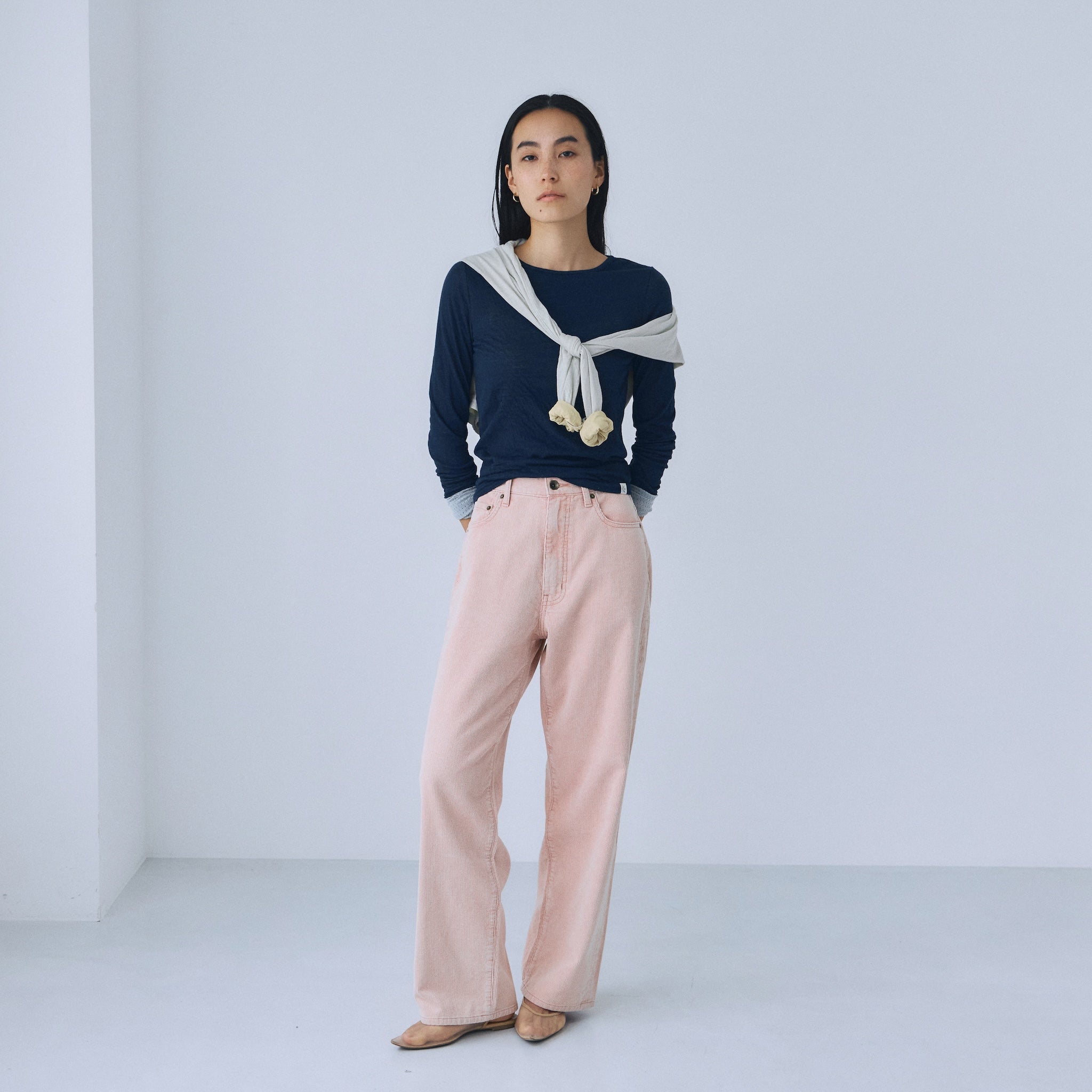 Corduroy Standard Straight Pants