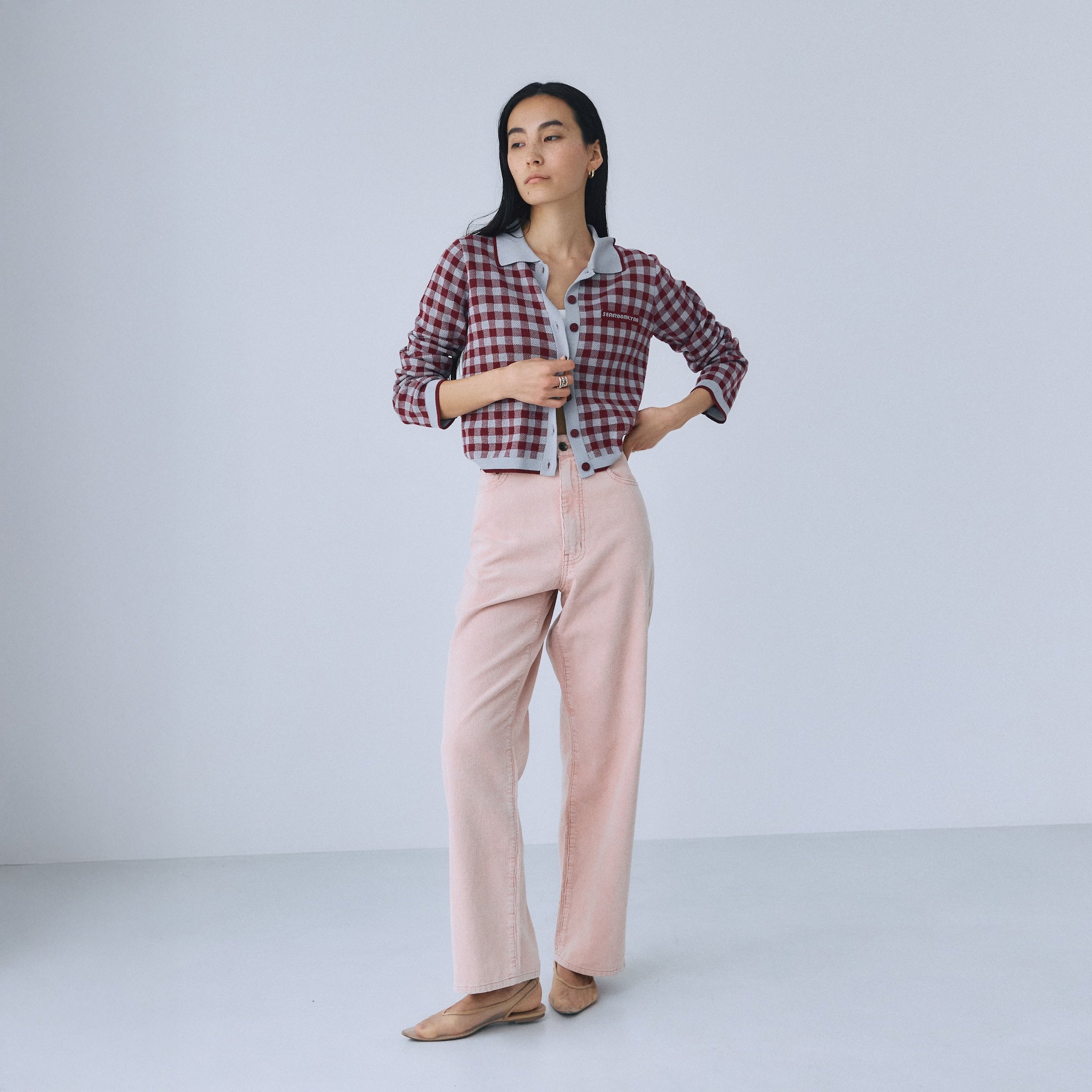 Corduroy Standard Straight Pants