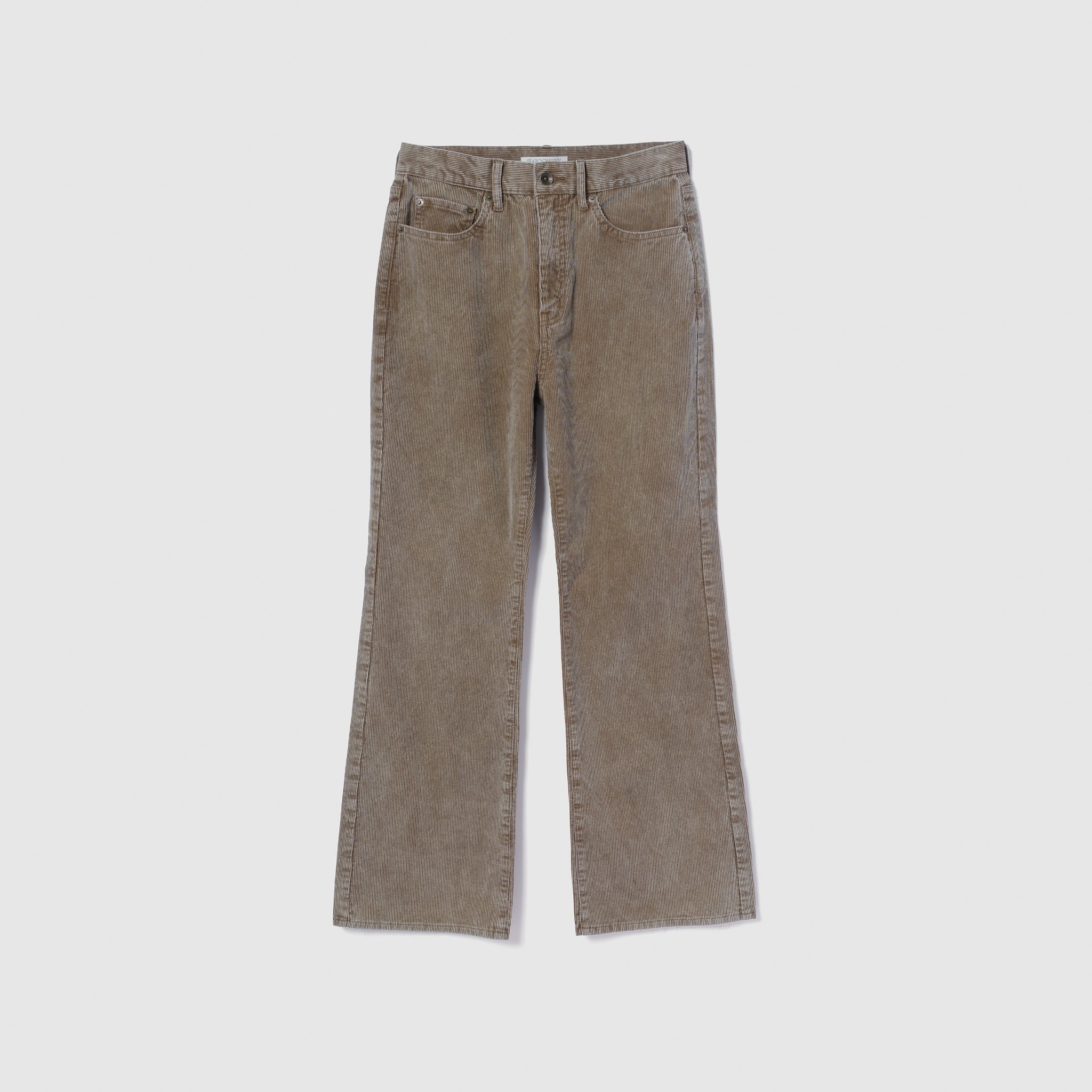 Corduroy soft flare pants
