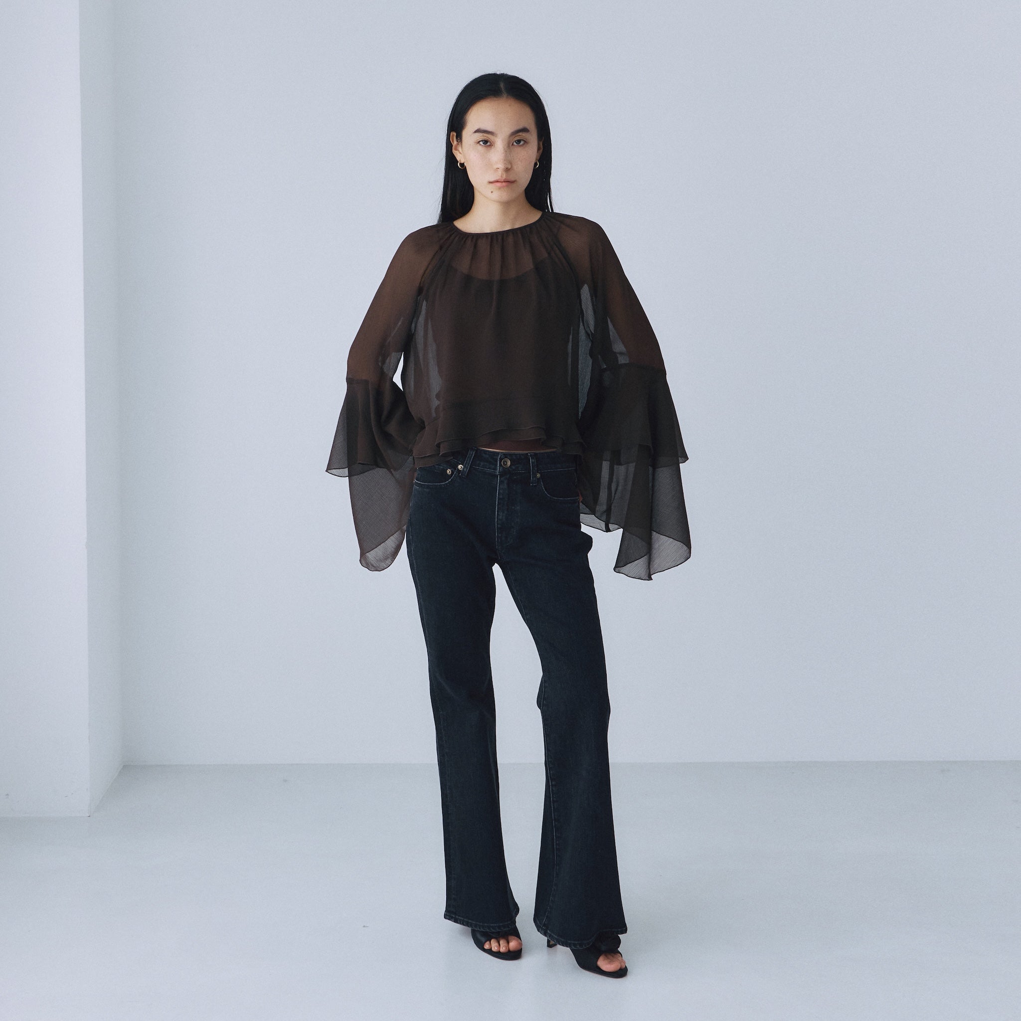 Slimローライズフレア SRN06