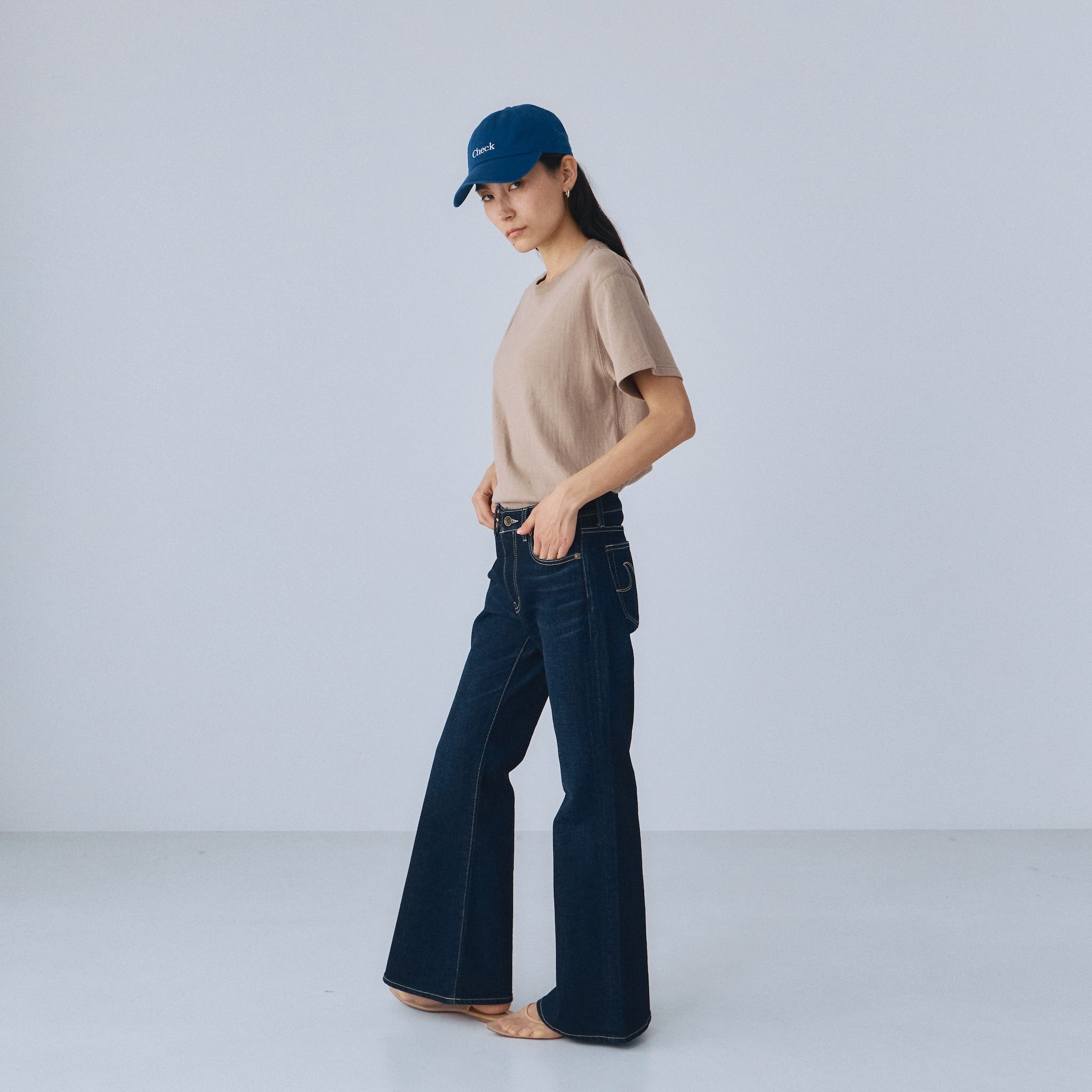 Slimローライズフレア SRN06